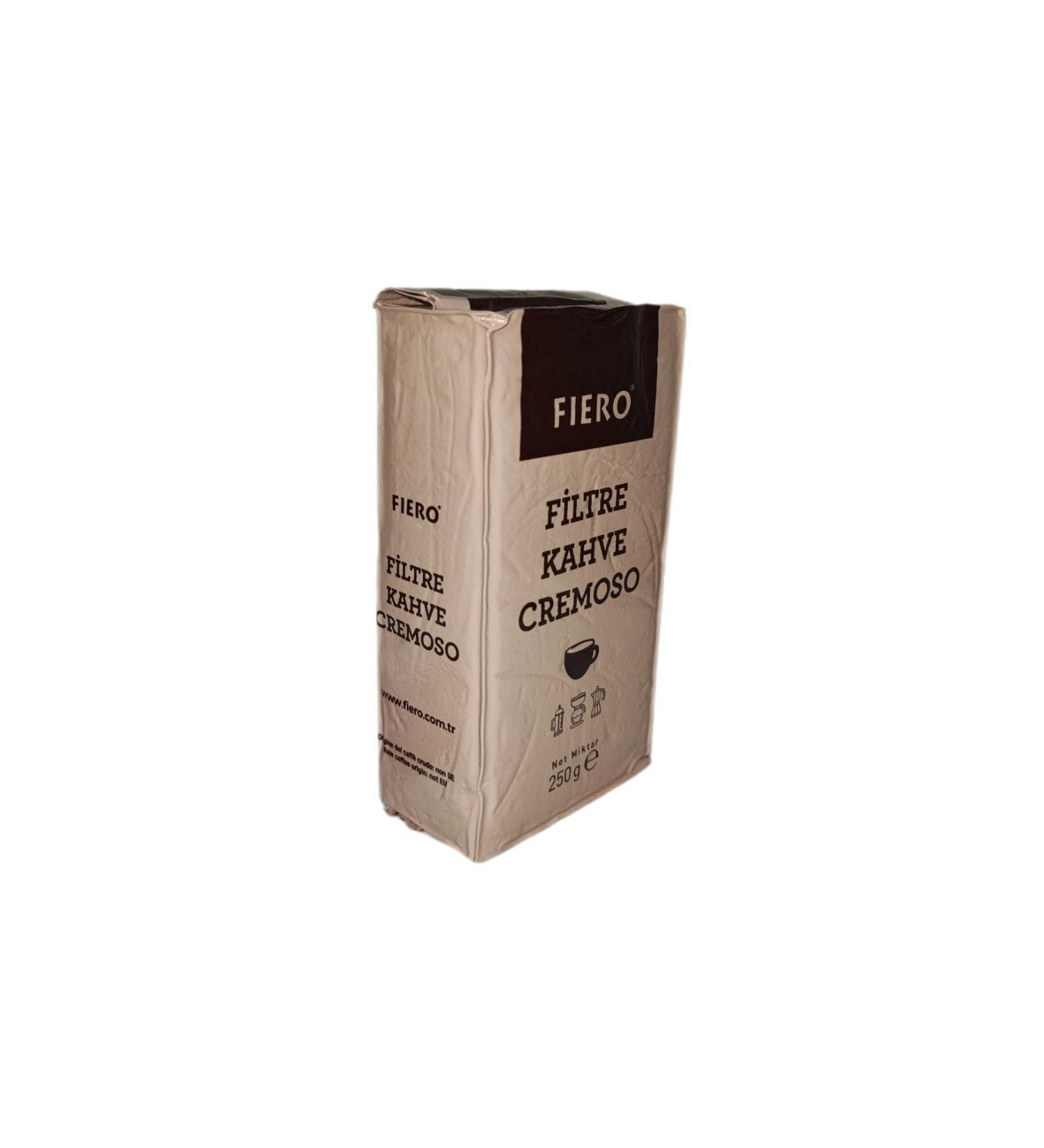 Fiero FILTER COFFEE CREMOSO 250 GR BAG