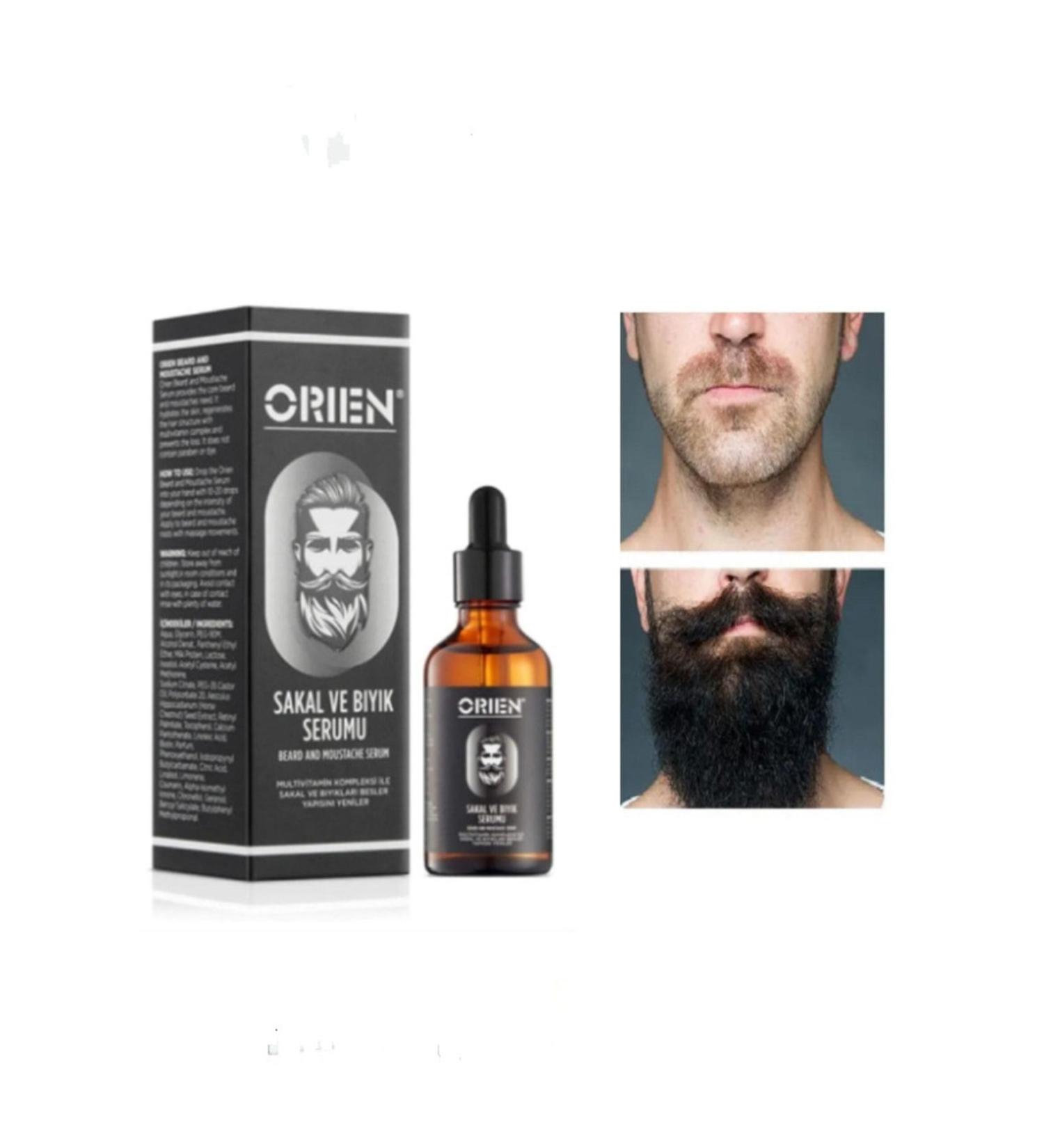 Orien Men's Beard and Moustache Structure Renewing and Strengthening Serum 50 ml