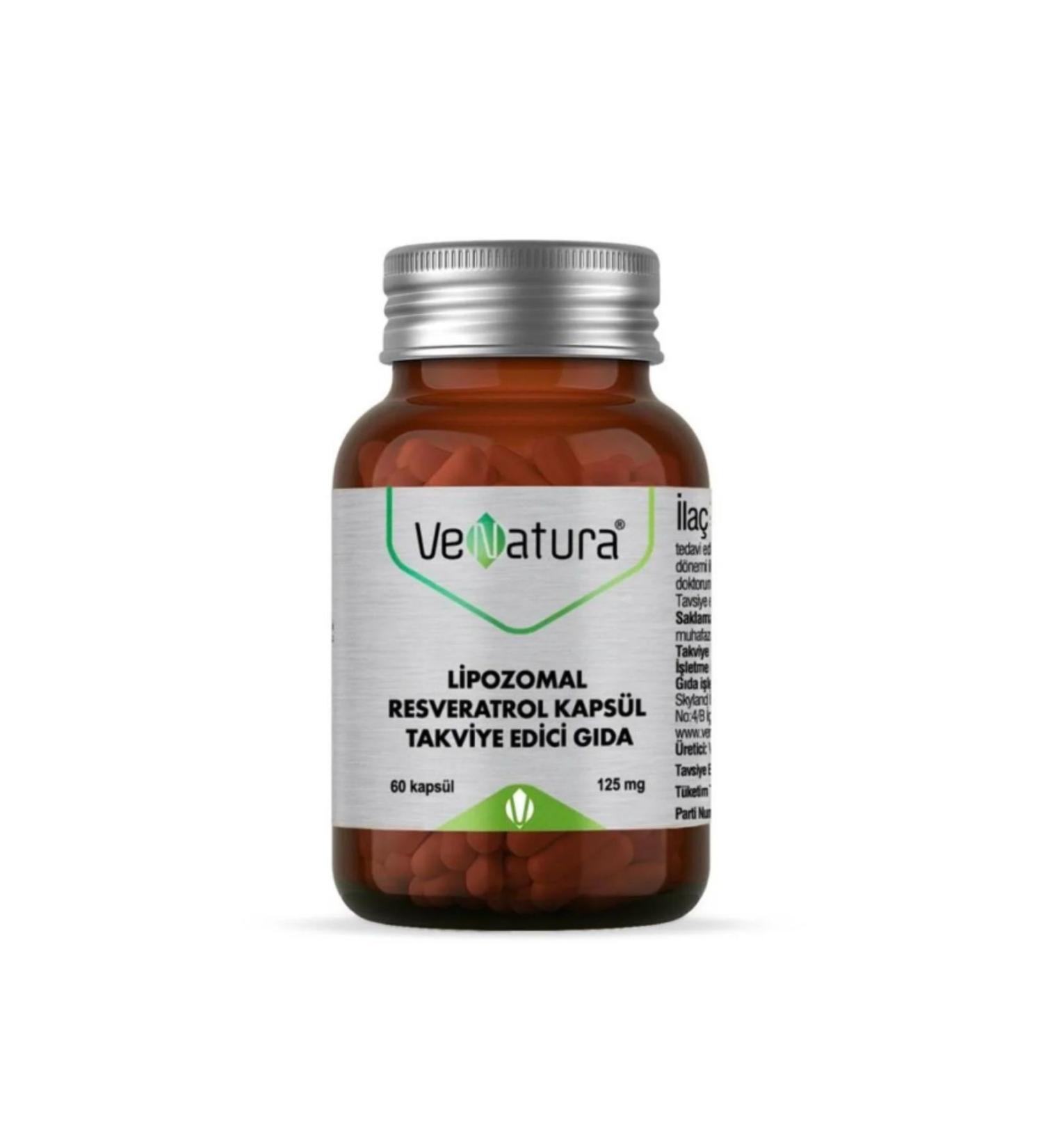 Venatura Liposomal Resveratrol 60 Capsules