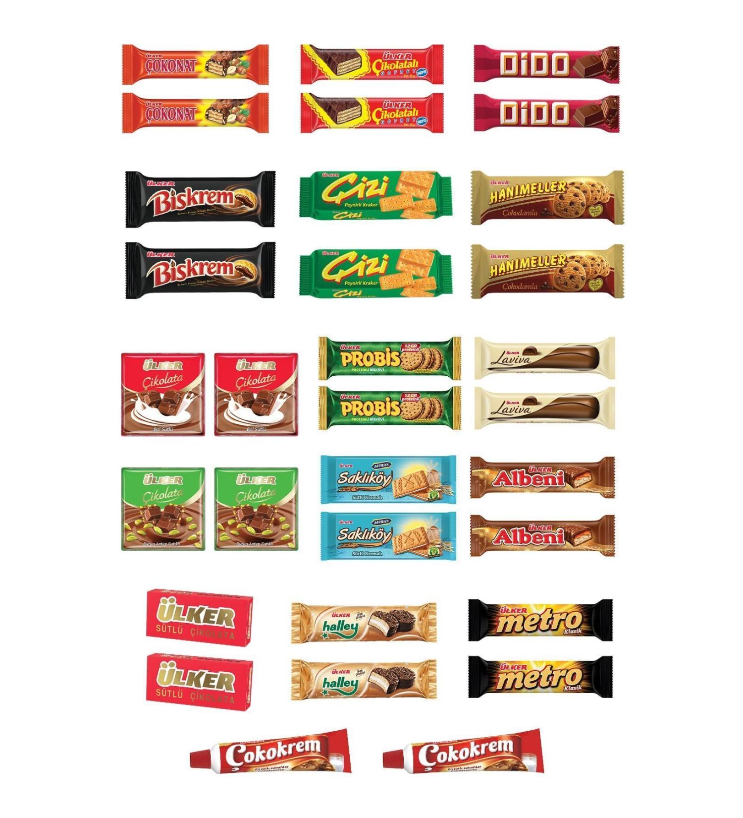 Ulker Legendary Snack Extra Package