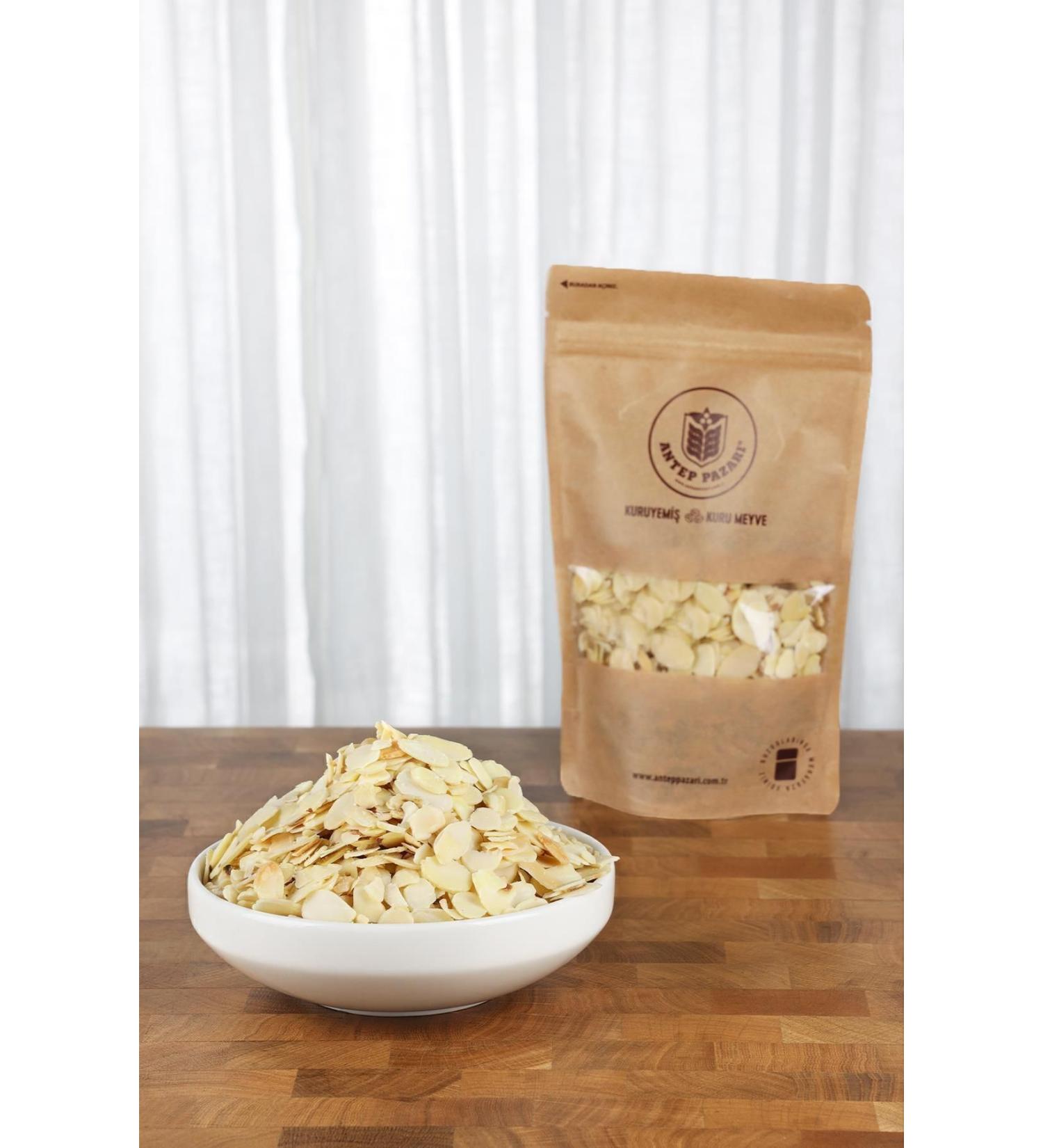 Antep Bazaar Filed Almonds (local) 100 Grams - Buy Online on GoSupps.com