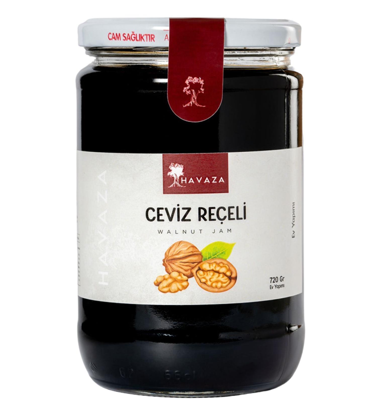Havaza Local Walnut Jam 720 Gr.(Homemade)