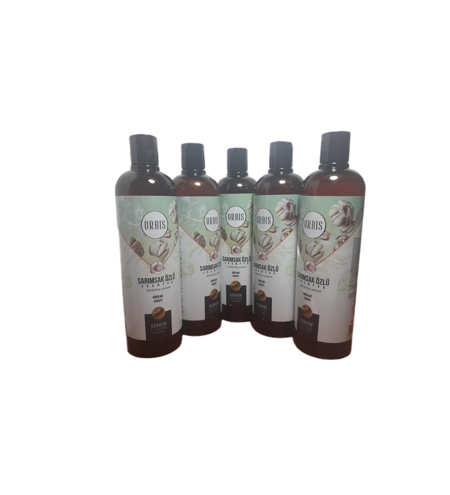 Orbis GARLIC EXTRACT ANTI-LOSS SHAMPOO 700 ML X 5 PIECES