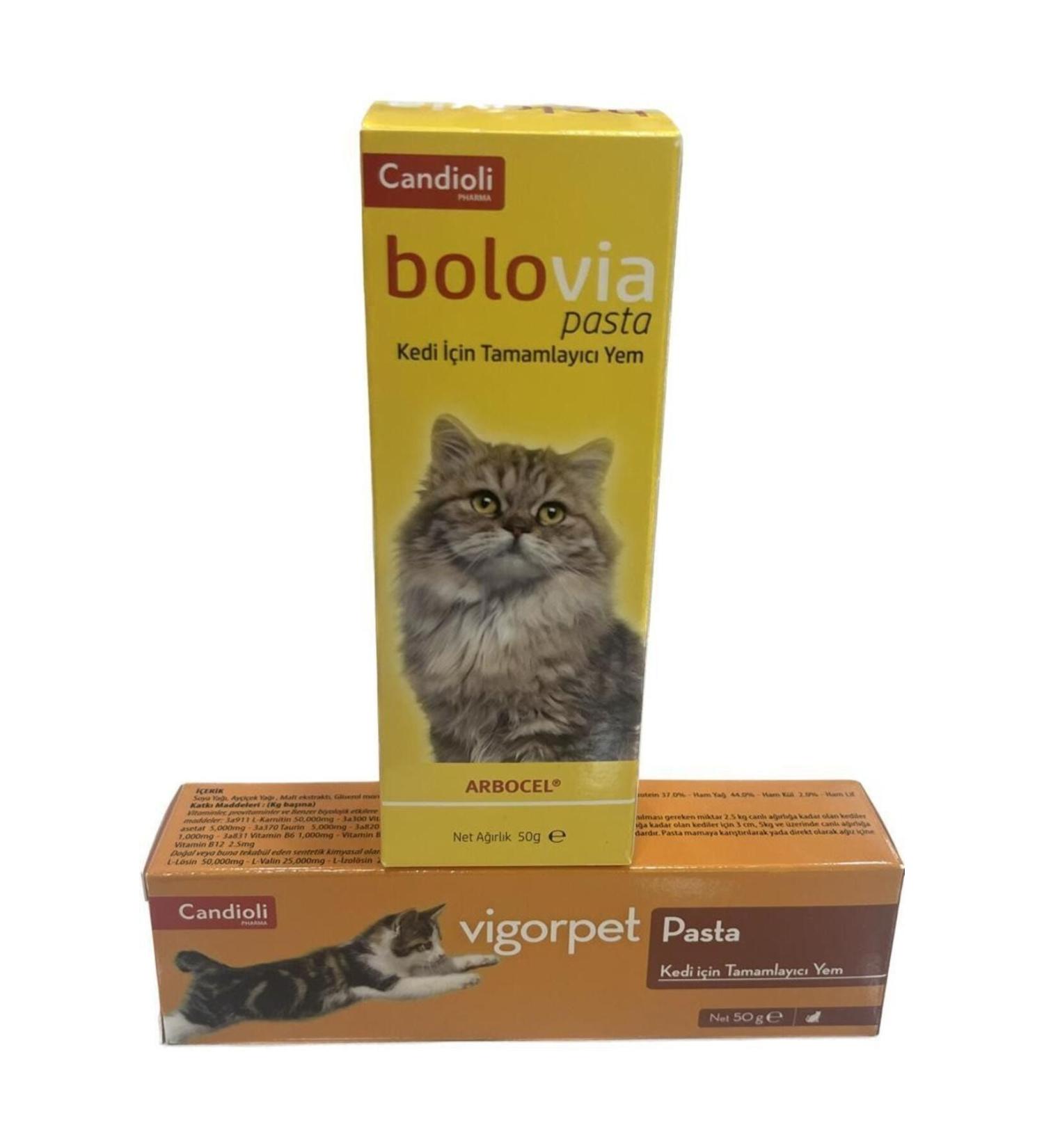 Royal Canin Candioli Bolovia Malt Paste Complementary Feed + Candioli Vigorpet paste