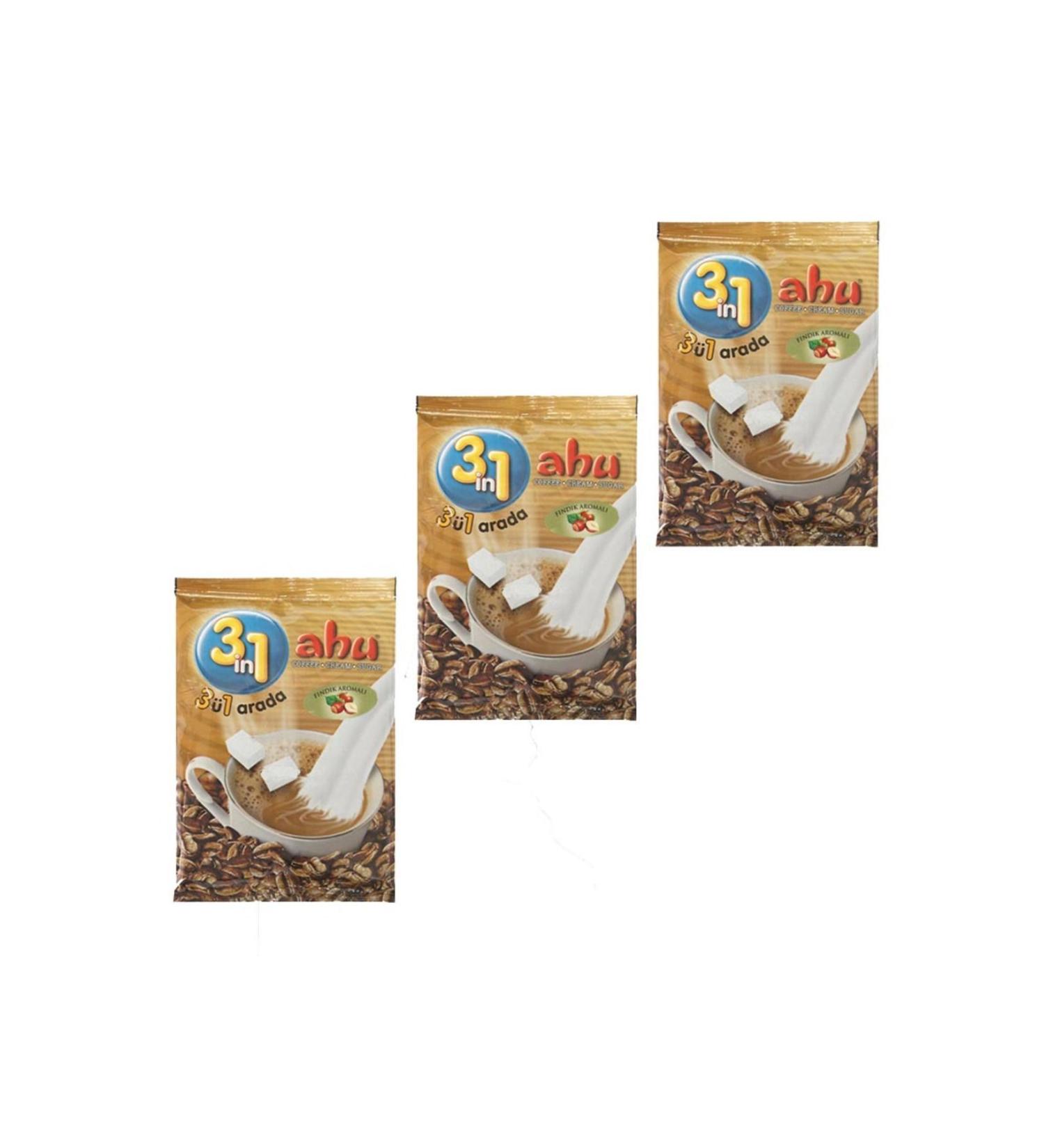 AHU Nescafe 3in1 Hazelnut 250 gr. x 3 pieces