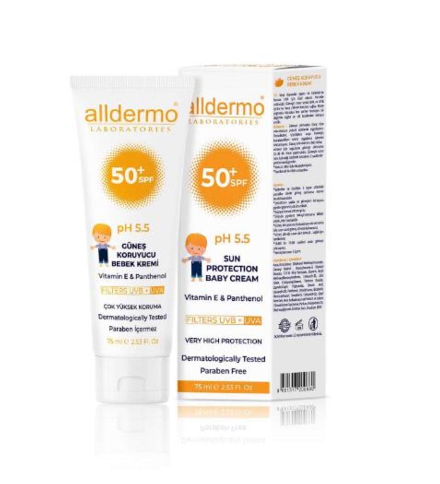 Alldermo Spf50 Children's Sun Cream 75 ml