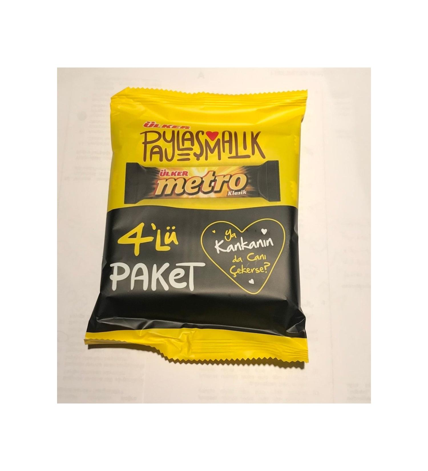 Ulker Metro 4 Pack 144gr 3 Pieces