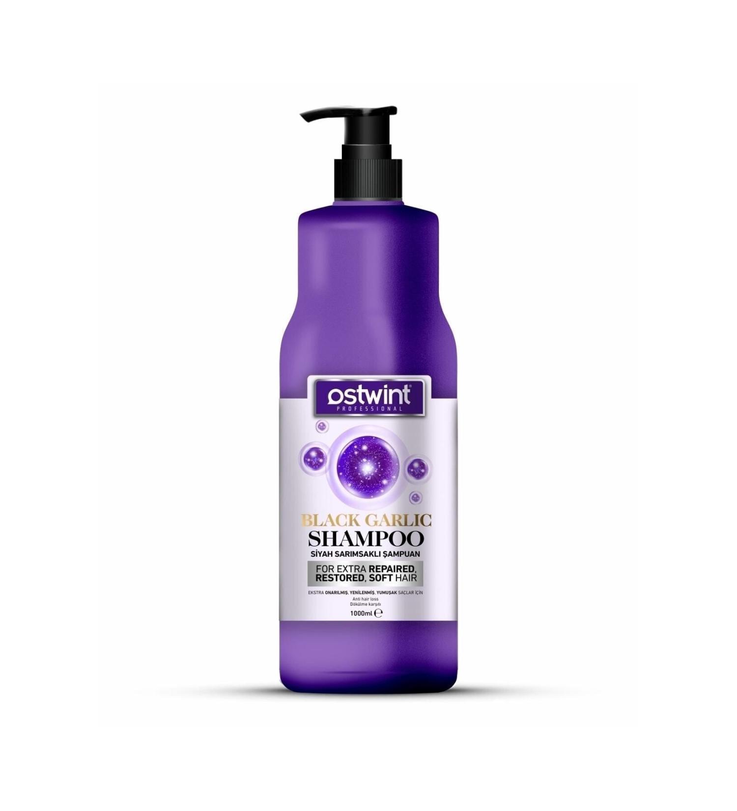 Ostwint Black Garlic Shampoo 1000ml Anti-Hair Loss