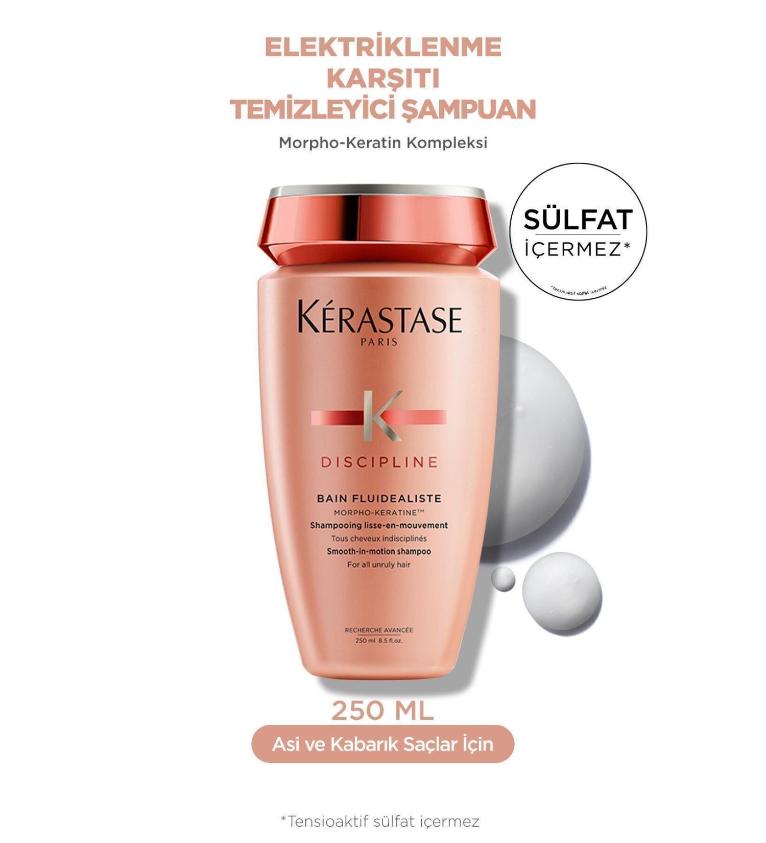 Kerastase Discipline Kerastase Sulfate-Free For Difficult-to-Shape Hair 250 ml sevgilig lker45