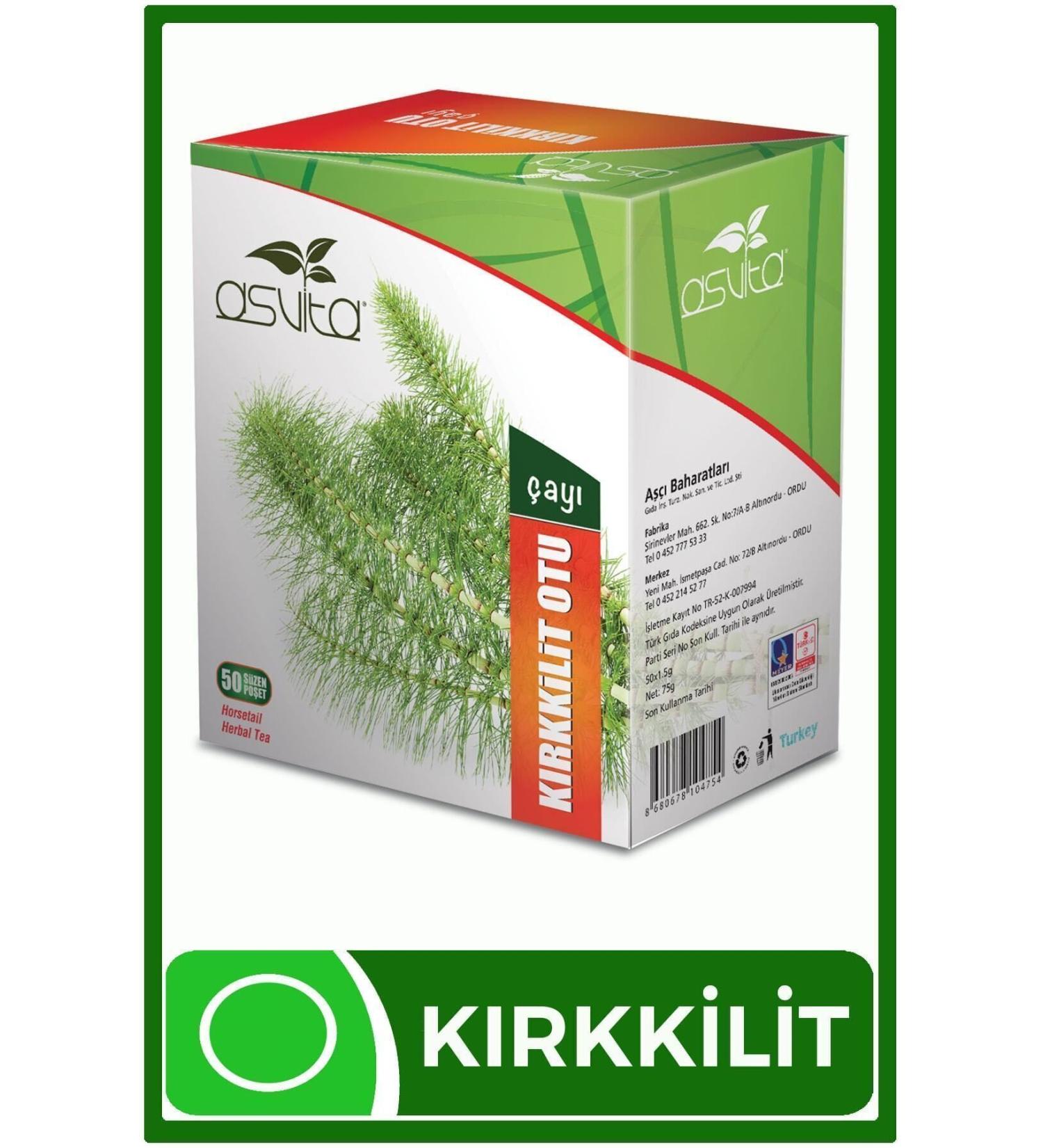 ASVITA Asvita Horsetail Tea 2x50 Filtered