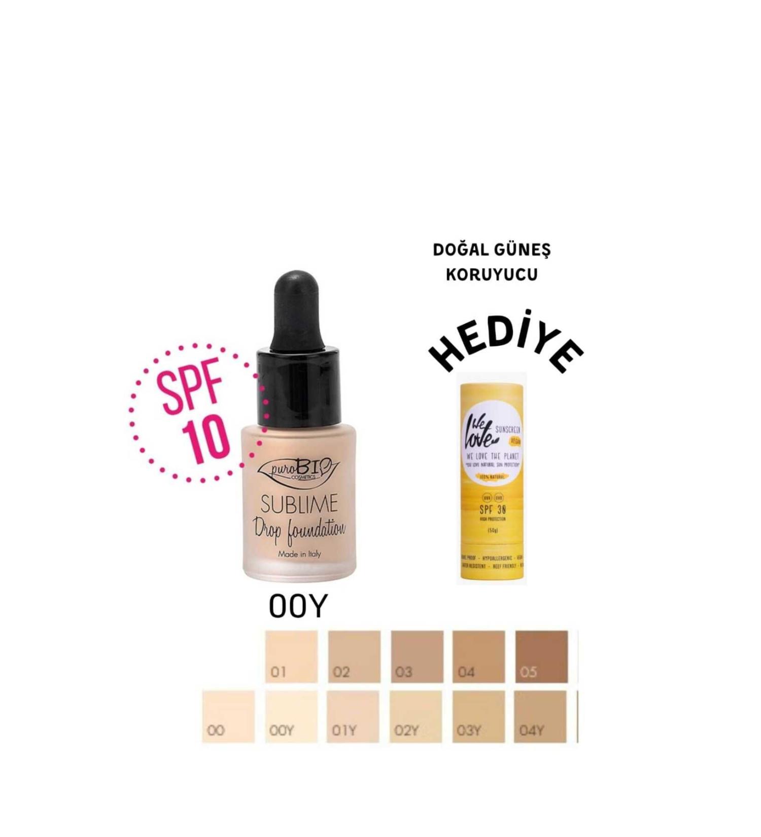 purobiocosmetics 00Y SUBLIME Drop Foundation