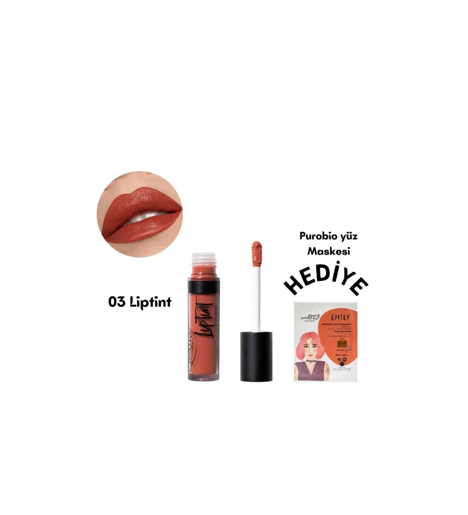 purobiocosmetics Lip Tint 03 Permanent Lipstick