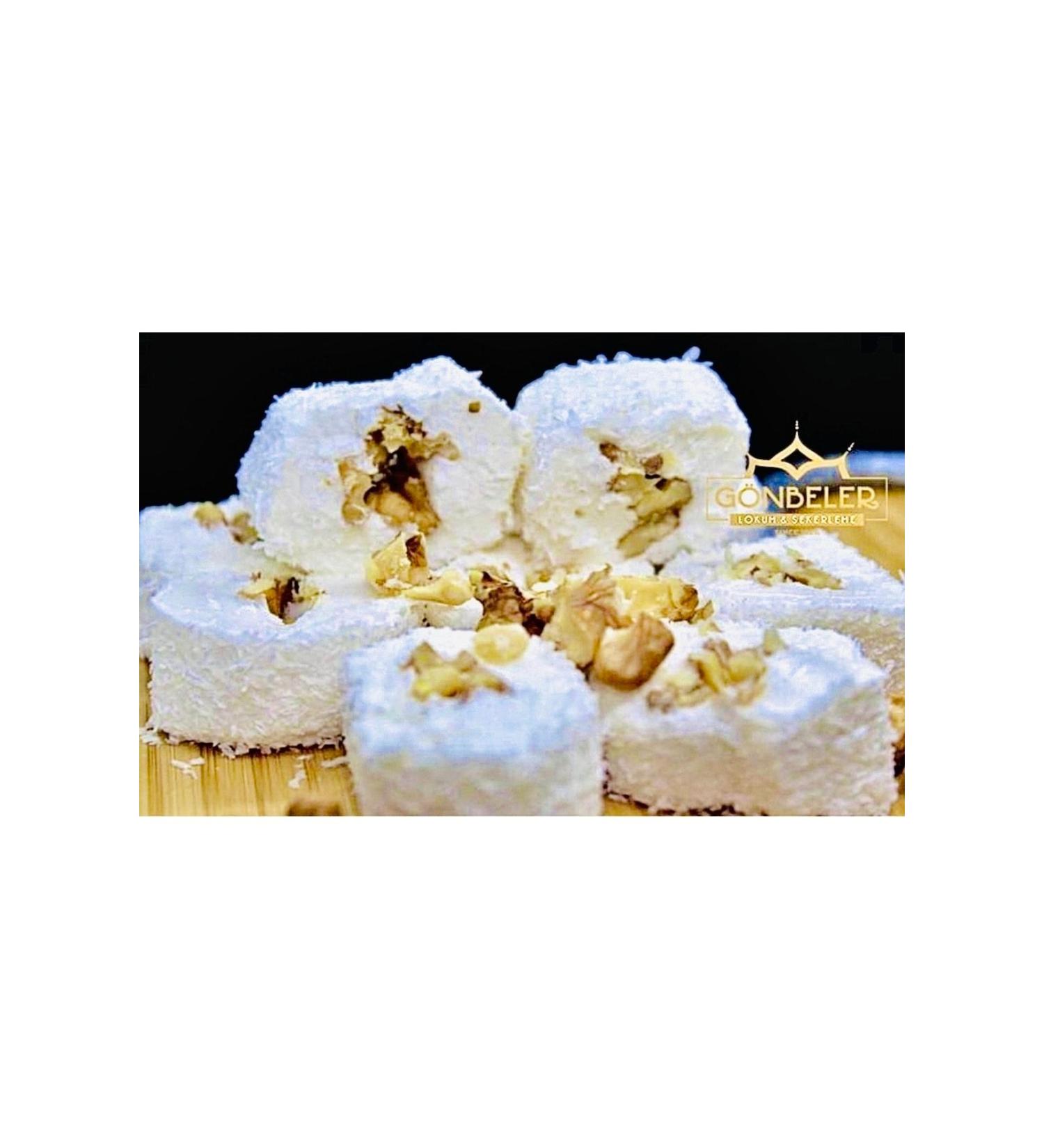 G nbeler Afyon Sultan Walnut Turkish Delight 400 Gr. (TURKISH DELIGHT)