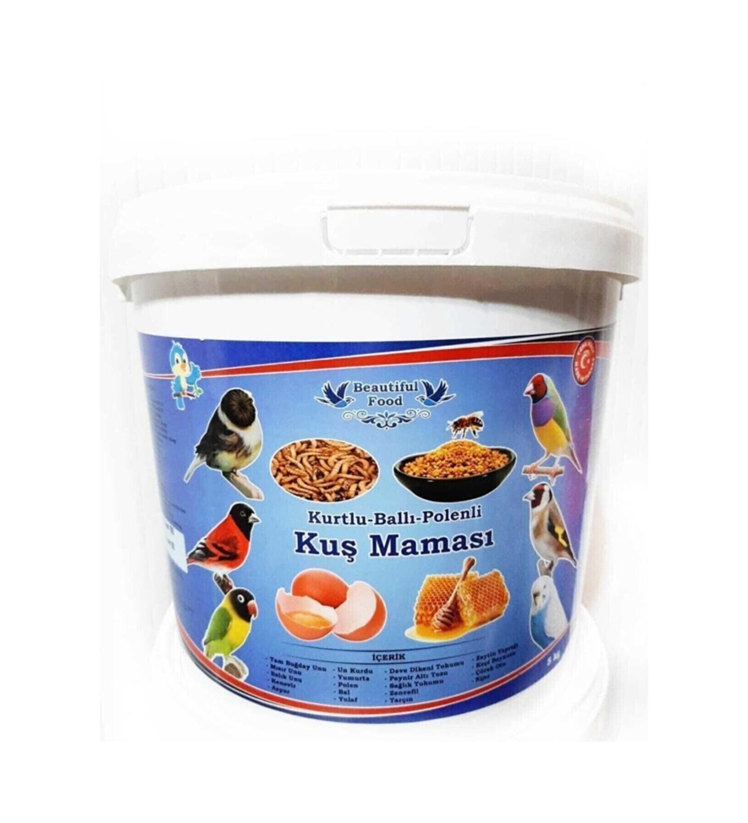 Beautiful Food Worm Honey Pollen Bird Food Bird Food 5 Kg