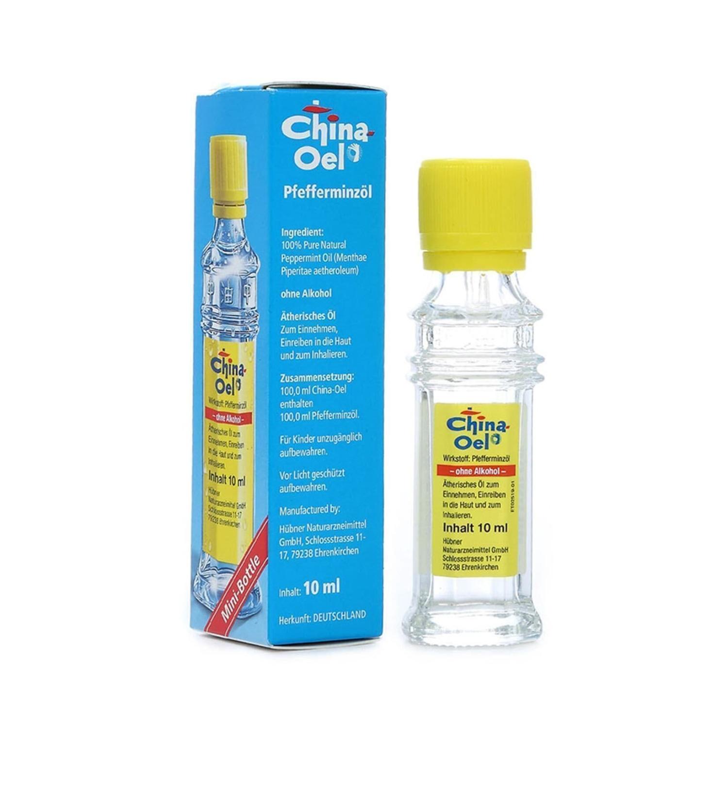 china oel German Production Medium Size Original China Oil 10 Ml. China Oil Chiana Oel