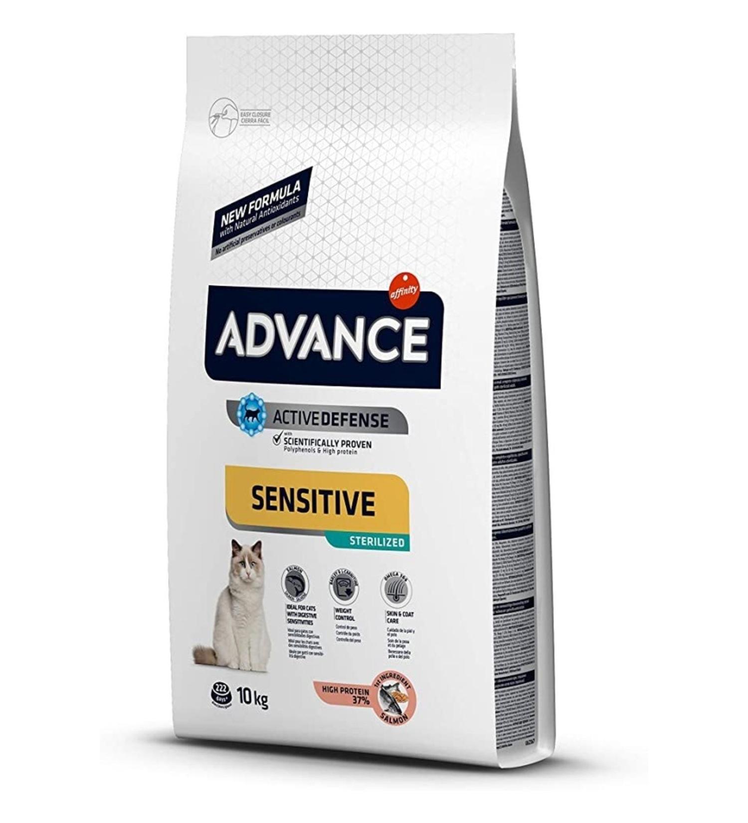 Exotic Home Advance Salmon Sterilized Cat Food 10 Kg