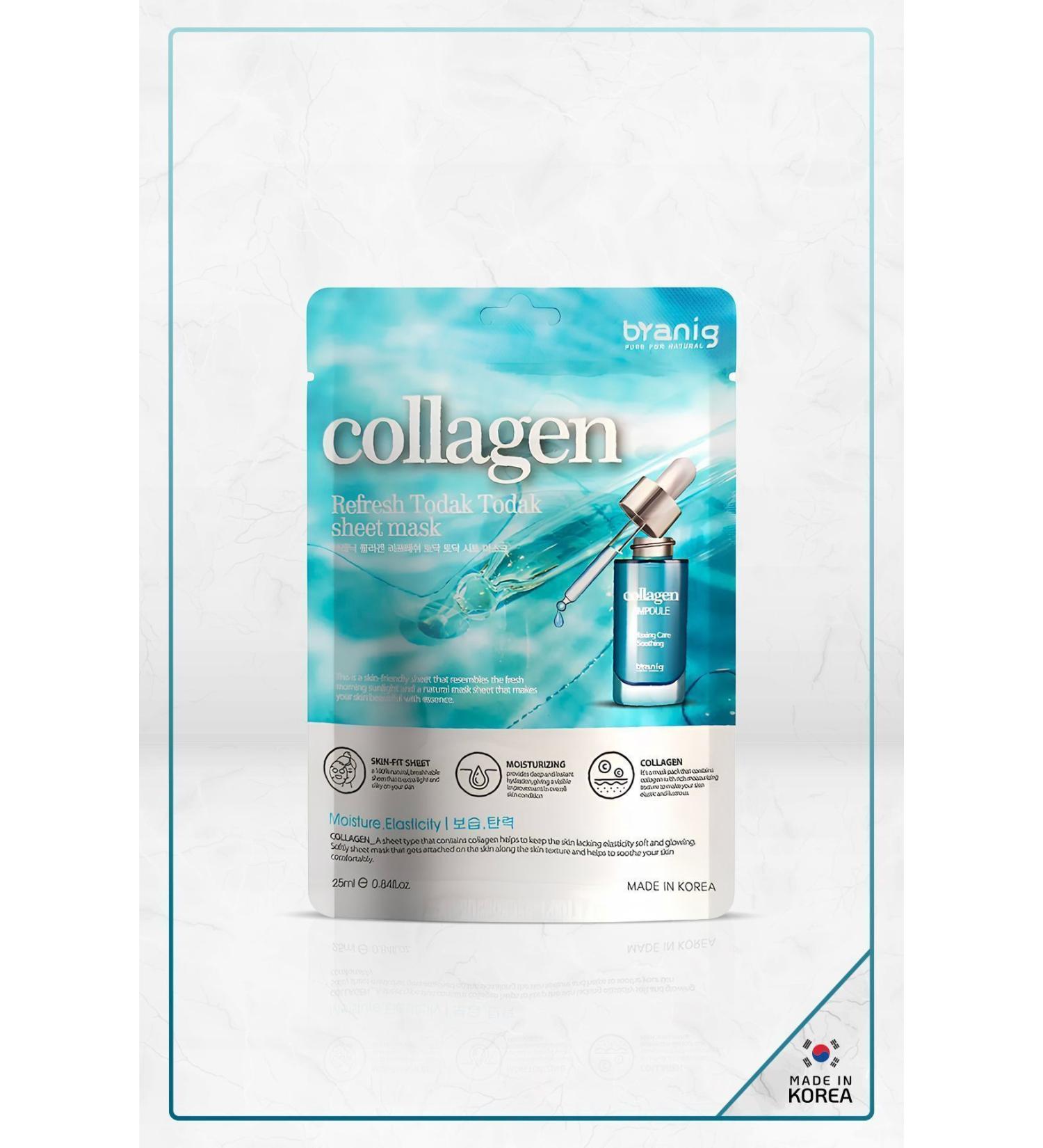 BRANIG Collagen Containing Firming and Moisturizing Effective Luxury Mask Made In Korea - Buy Online on GoSupps.com