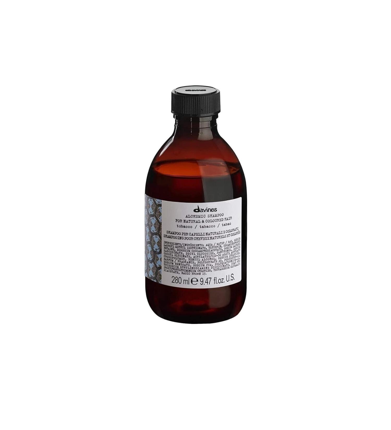 Davines Alchemic Tobacco Brown Color Protecting Shampoo for colored hair EVAHAIRSALOON77