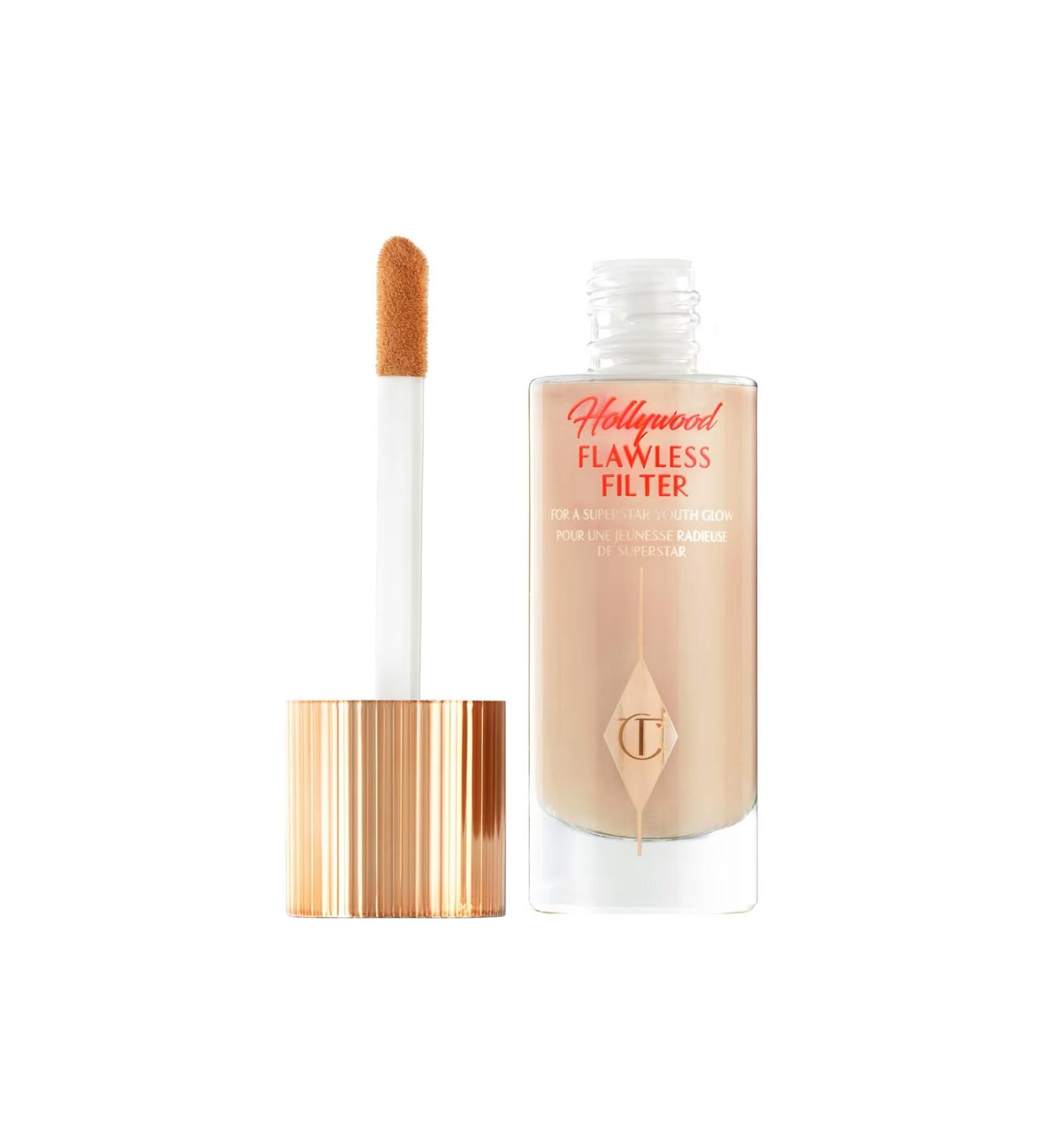 CHARLOTTE Hollywood Flawless Filter-Long Lasting Moisturizer Shiny & Bright Finish Illuminator 30ML