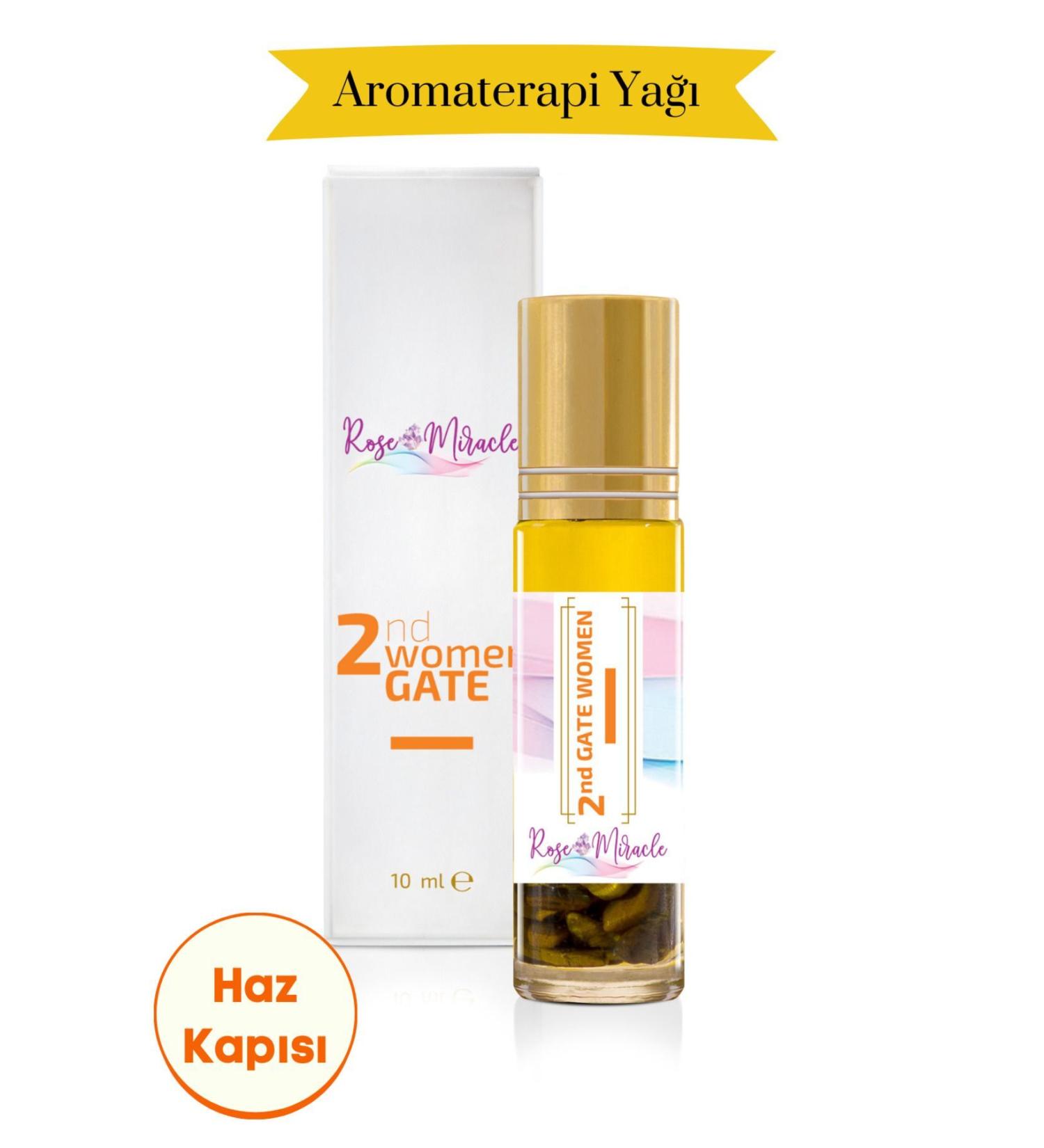 Rose Miracle 2nd Gate Women Pleasure Gate Aromatherapy Oil 10ml (FEMININE ENERGY SUPPORTING BLEND)