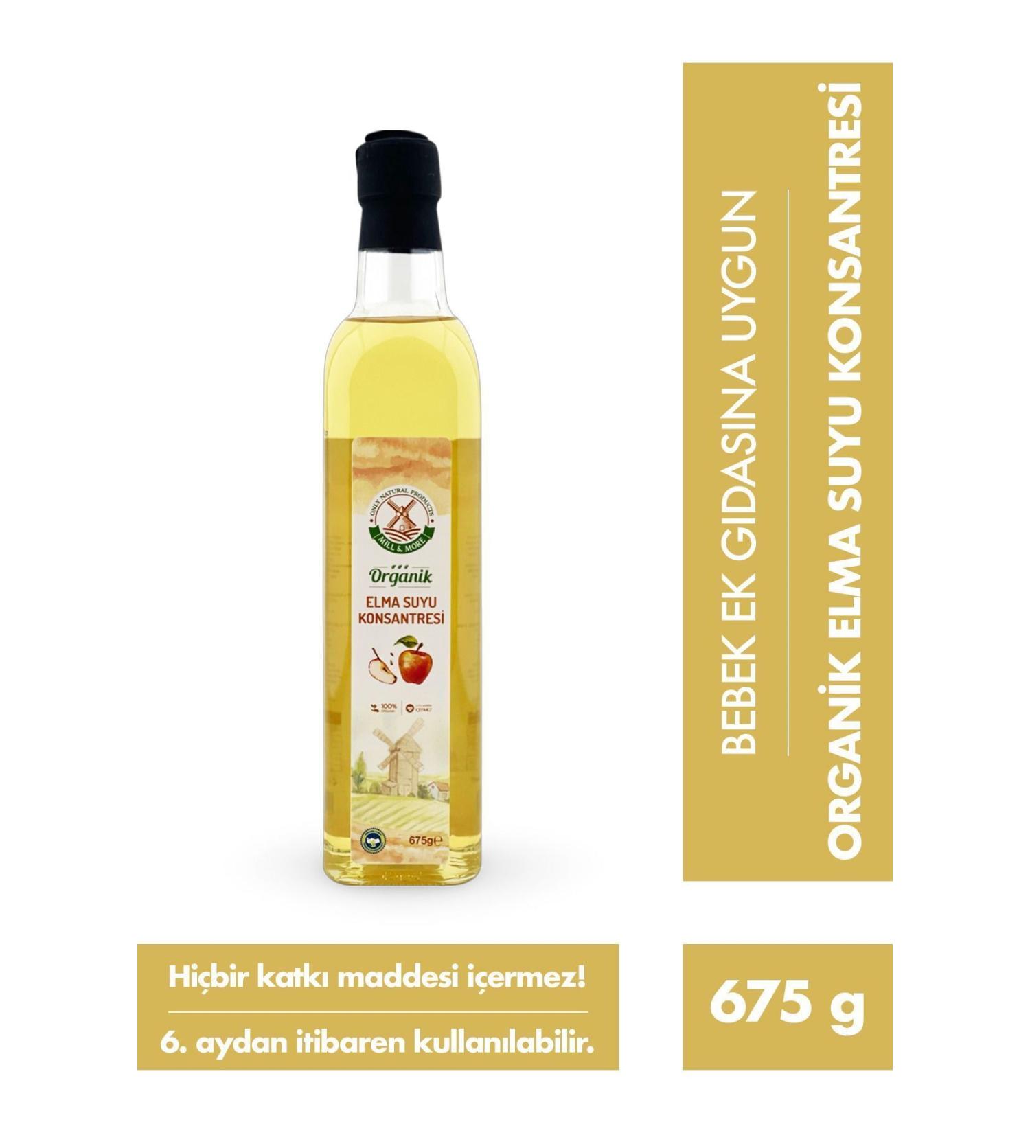 Mill & More Only Natural Products Organic Apple Juice Concentrate 675 g +6 Months - Buy Online on GoSupps.com