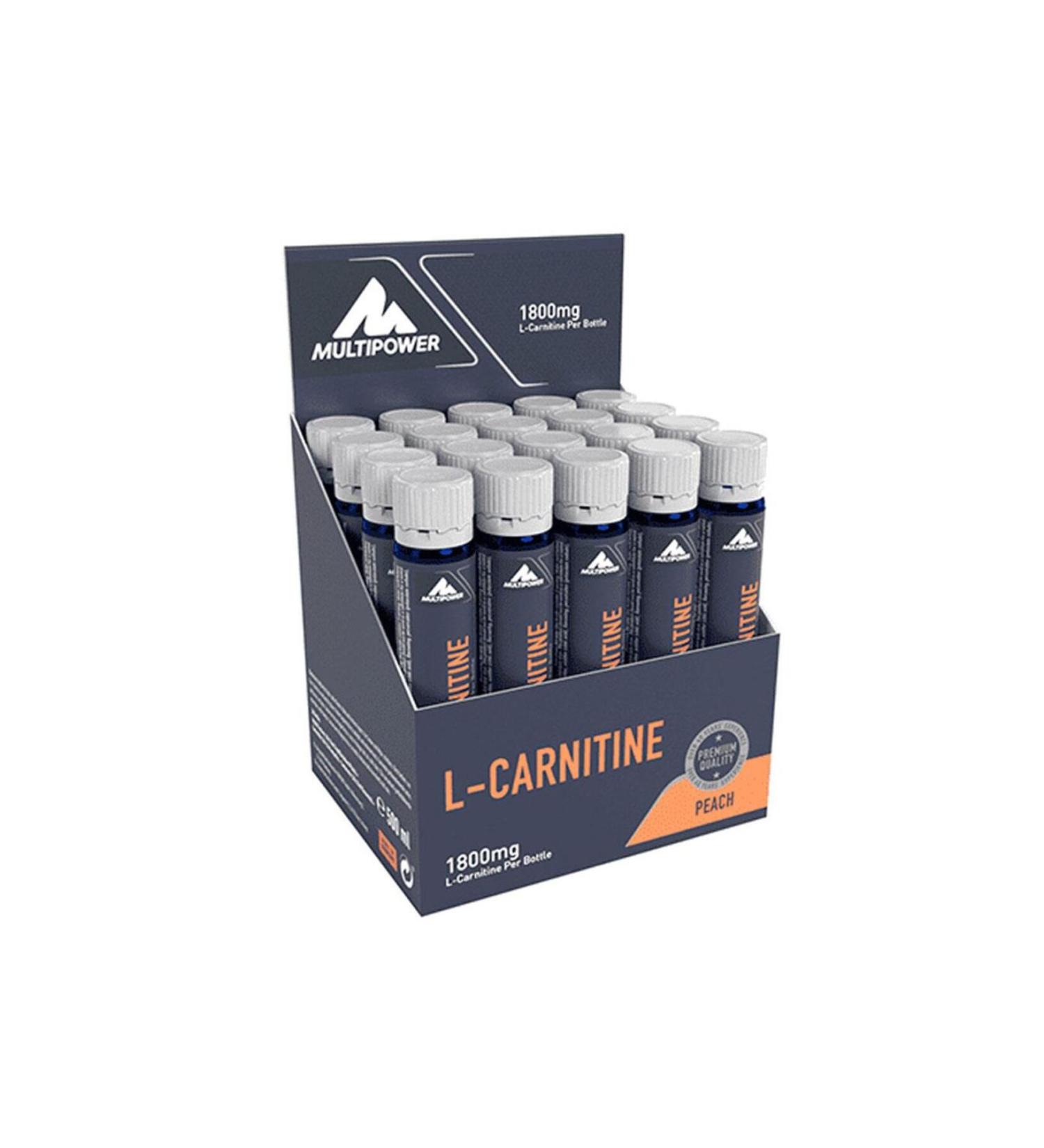 Multipower L-carnitine Liquid 25 ml 1 Amp Flavorless Unisex Fat Burners *ekp0127