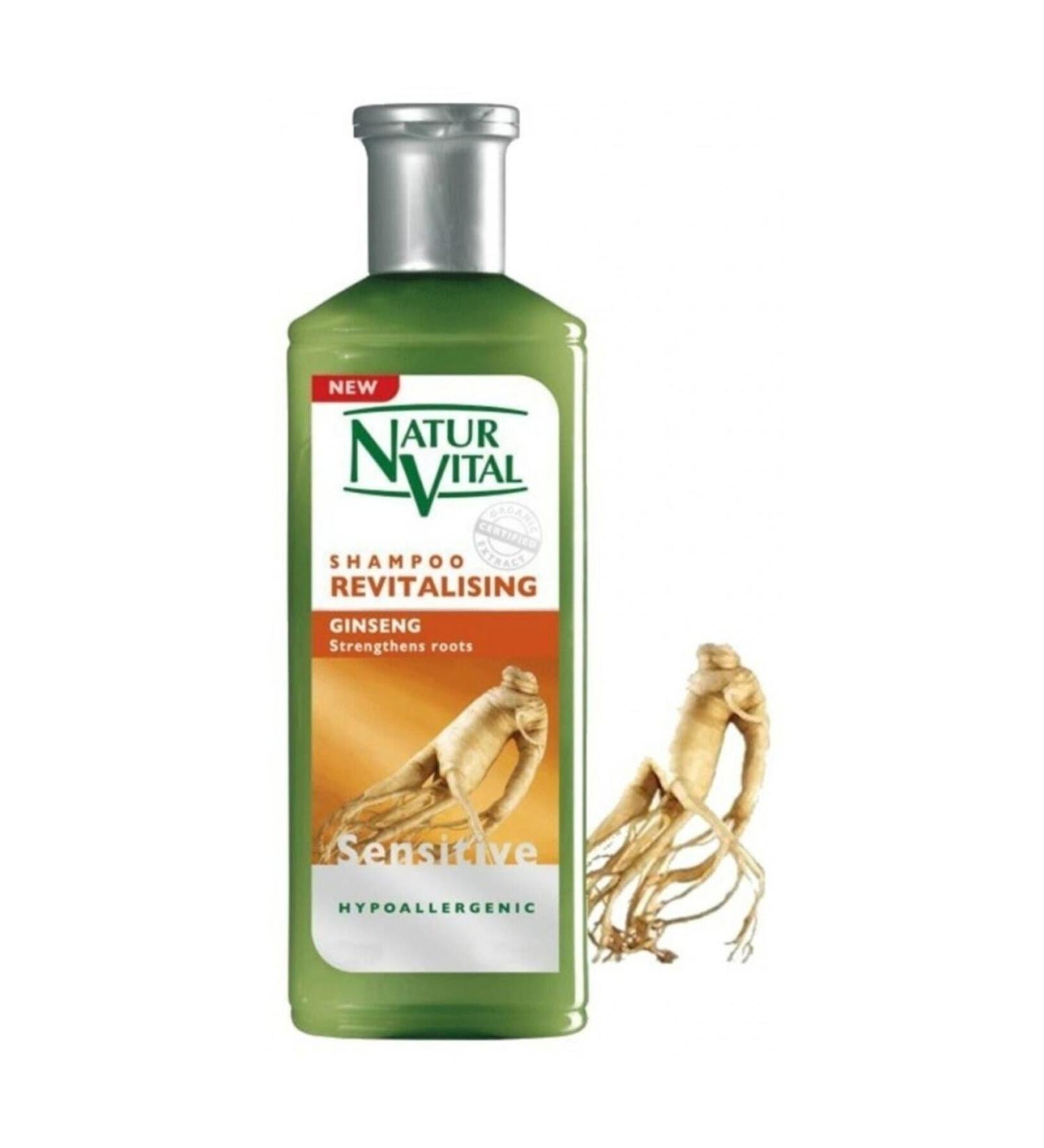 Natur Vital Naturvital Revitalising Ginseng Shampoo (300 Ml)
