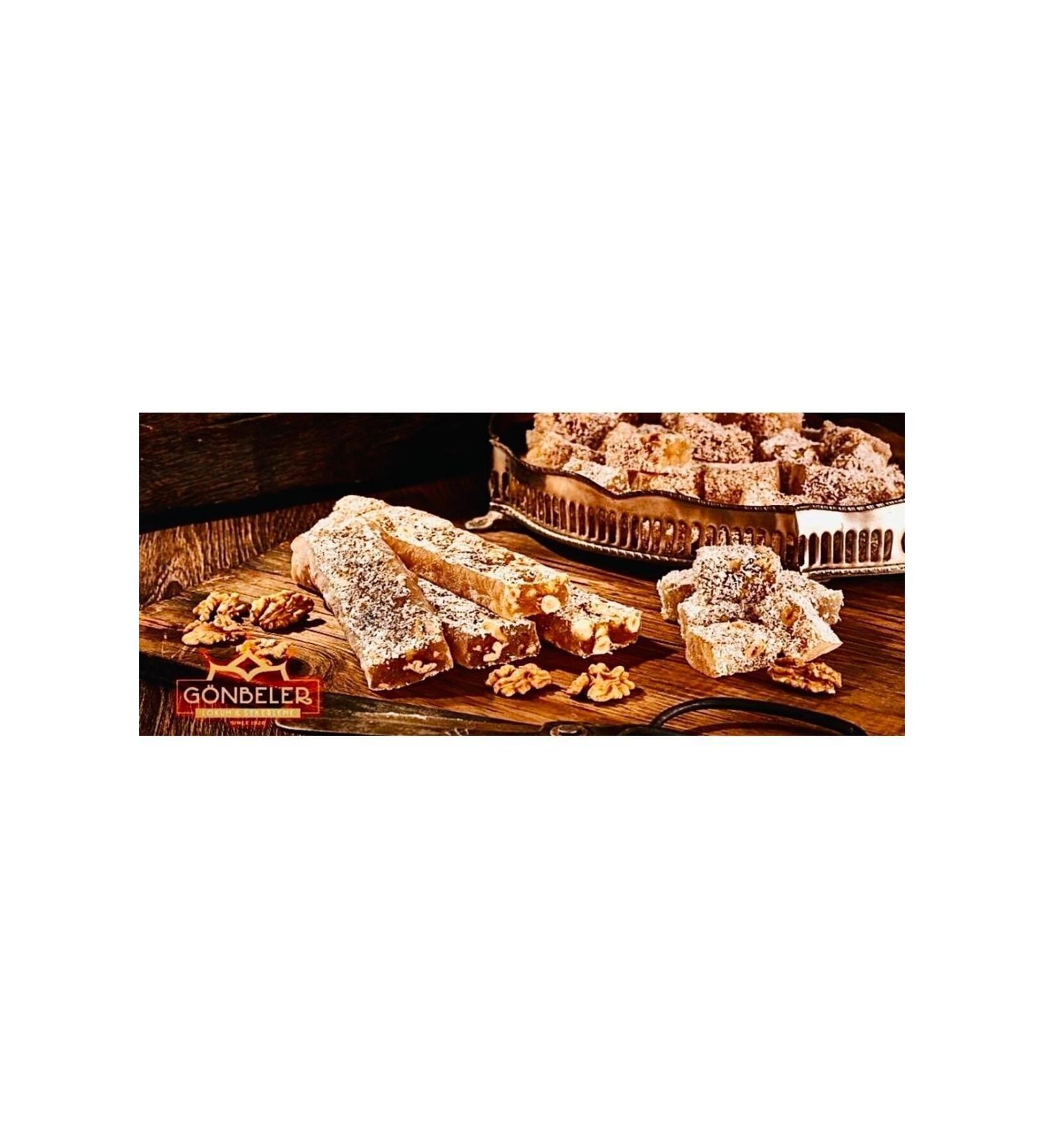 G nbeler Afyon Double Walnut Turkish Delight 1000 Gr.