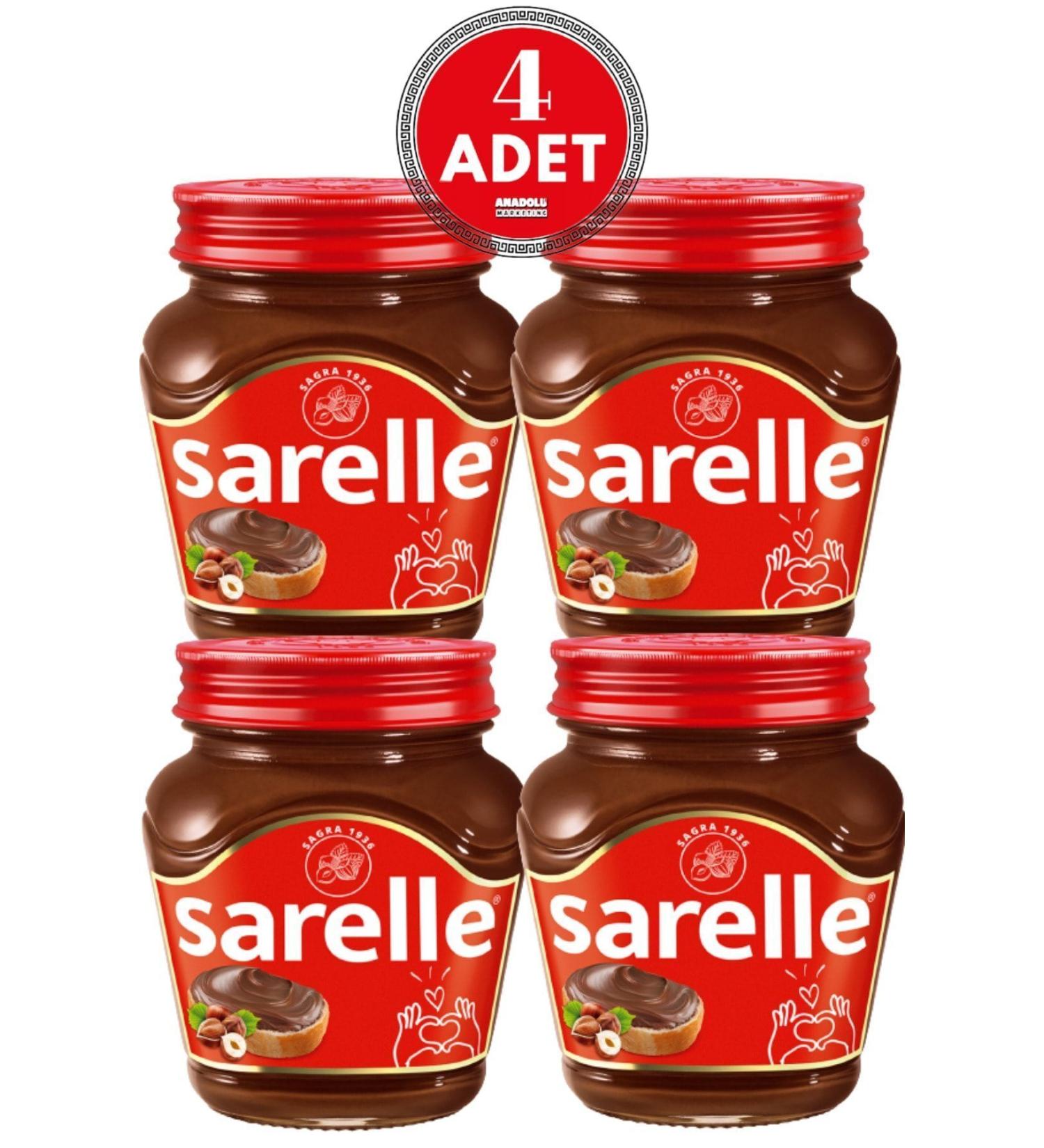 Sarelle Cocoa Hazelnut Paste 700 G 4 Pieces - Buy Online on GoSupps.com