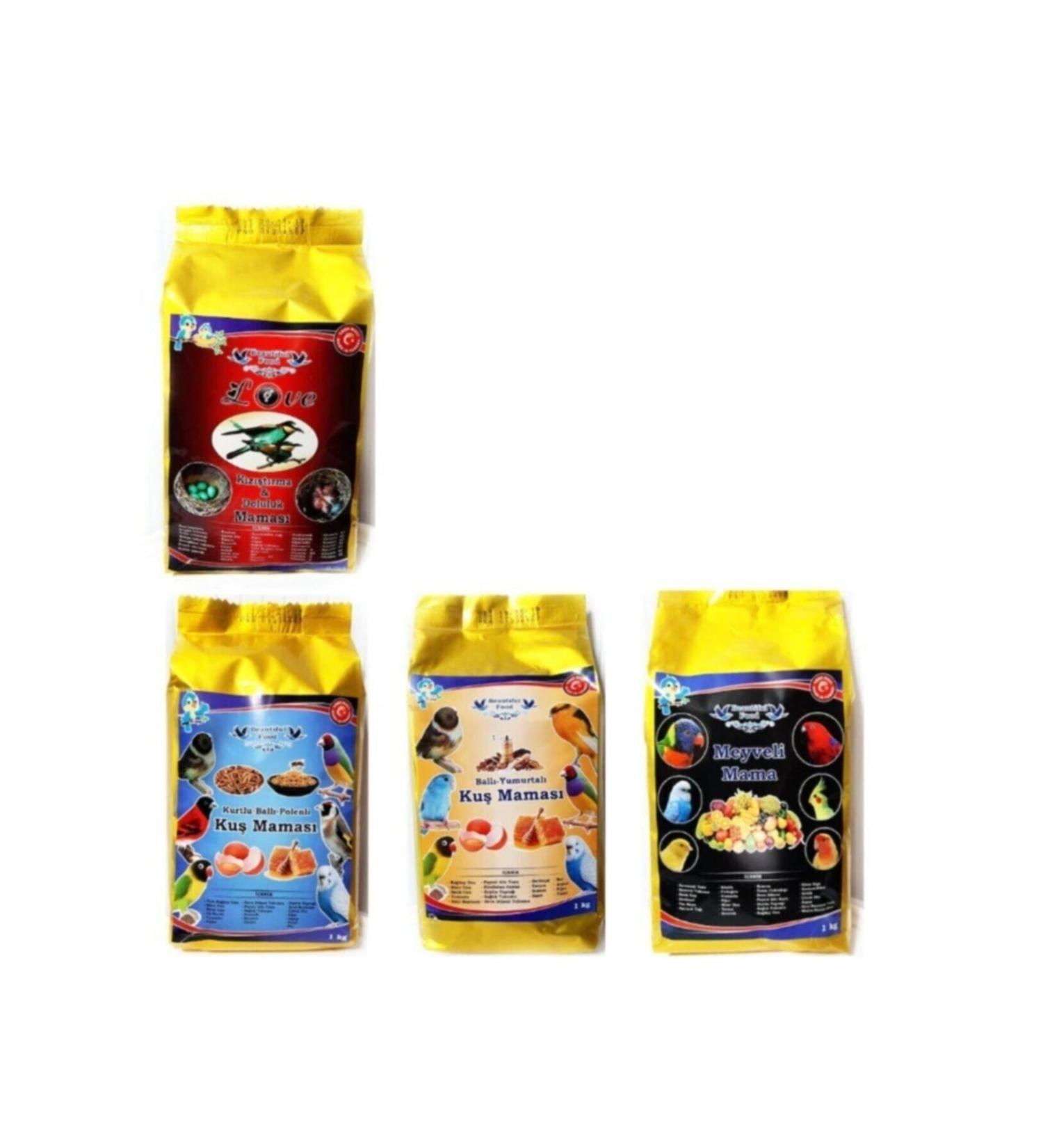 Beautiful Food Bird Food Bird Feed Set 4 Kg.