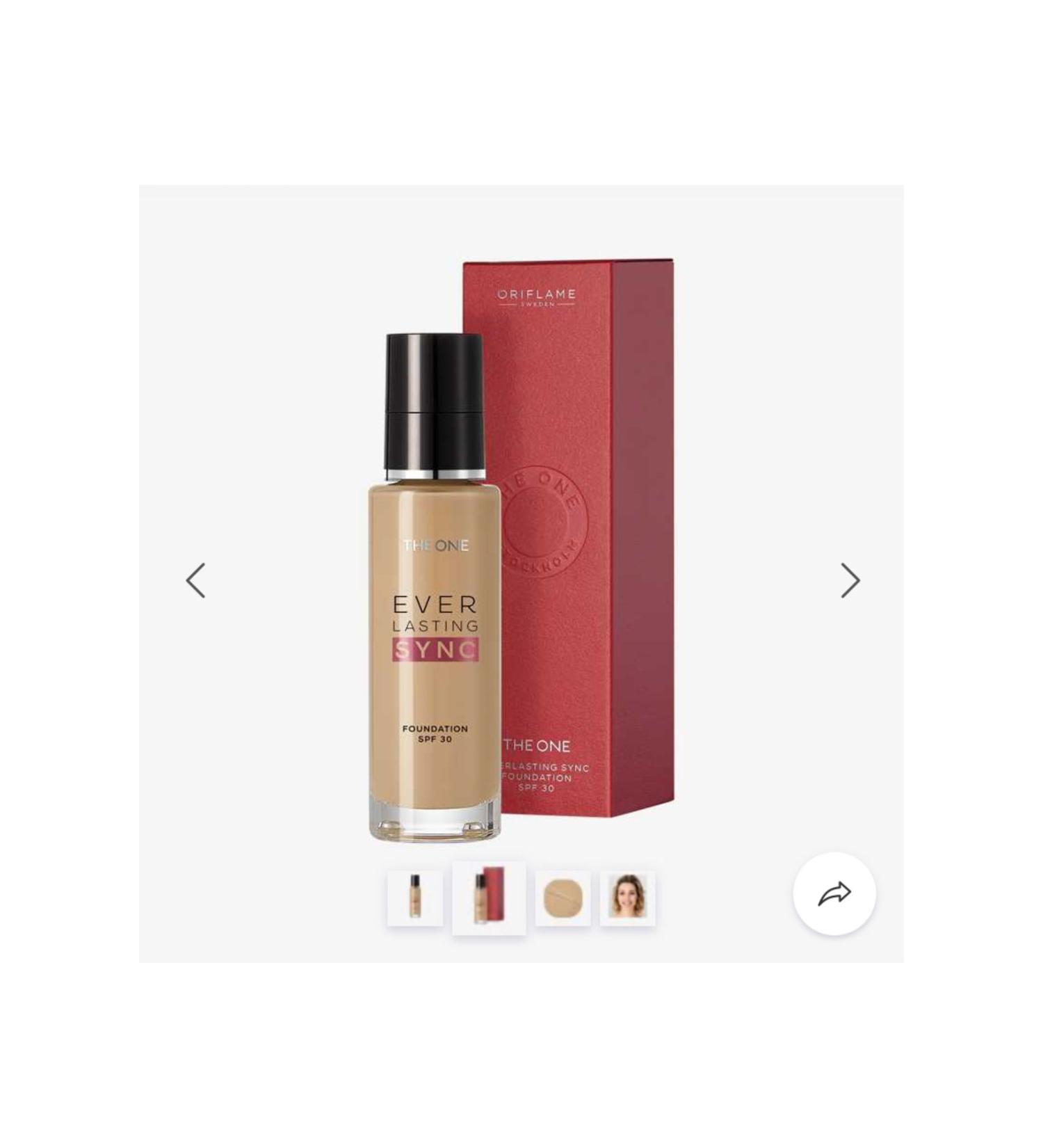 Oriflame The One Everlasting Sync Foundation 35783 Light Beige Neutral(0 ORIGINAL BARCODE PRODUCT)