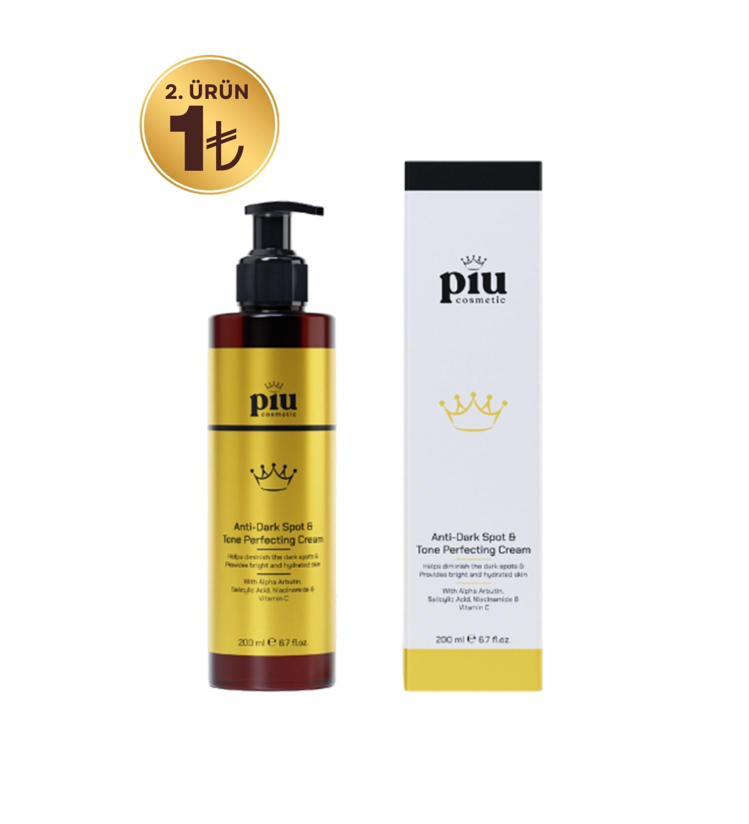 Piu Cosmetic Anti-Blemish and Anti-Acne Skin Brightening Face and Body Cream - Buy Online on GoSupps.com