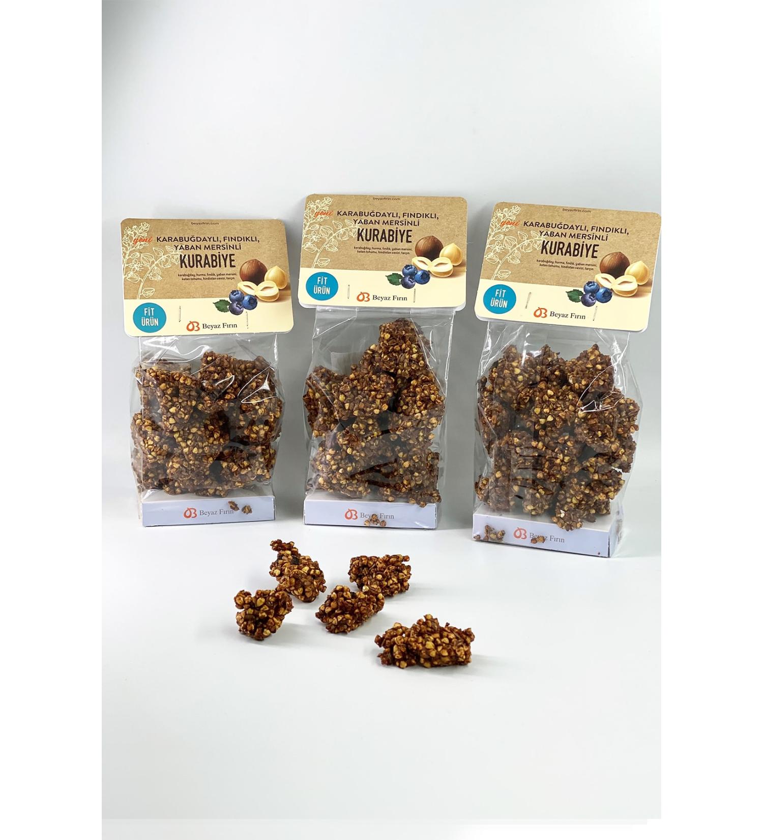 Beyaz F r n Triple Buckwheat Hazelnut Blueberry Fit Cookies