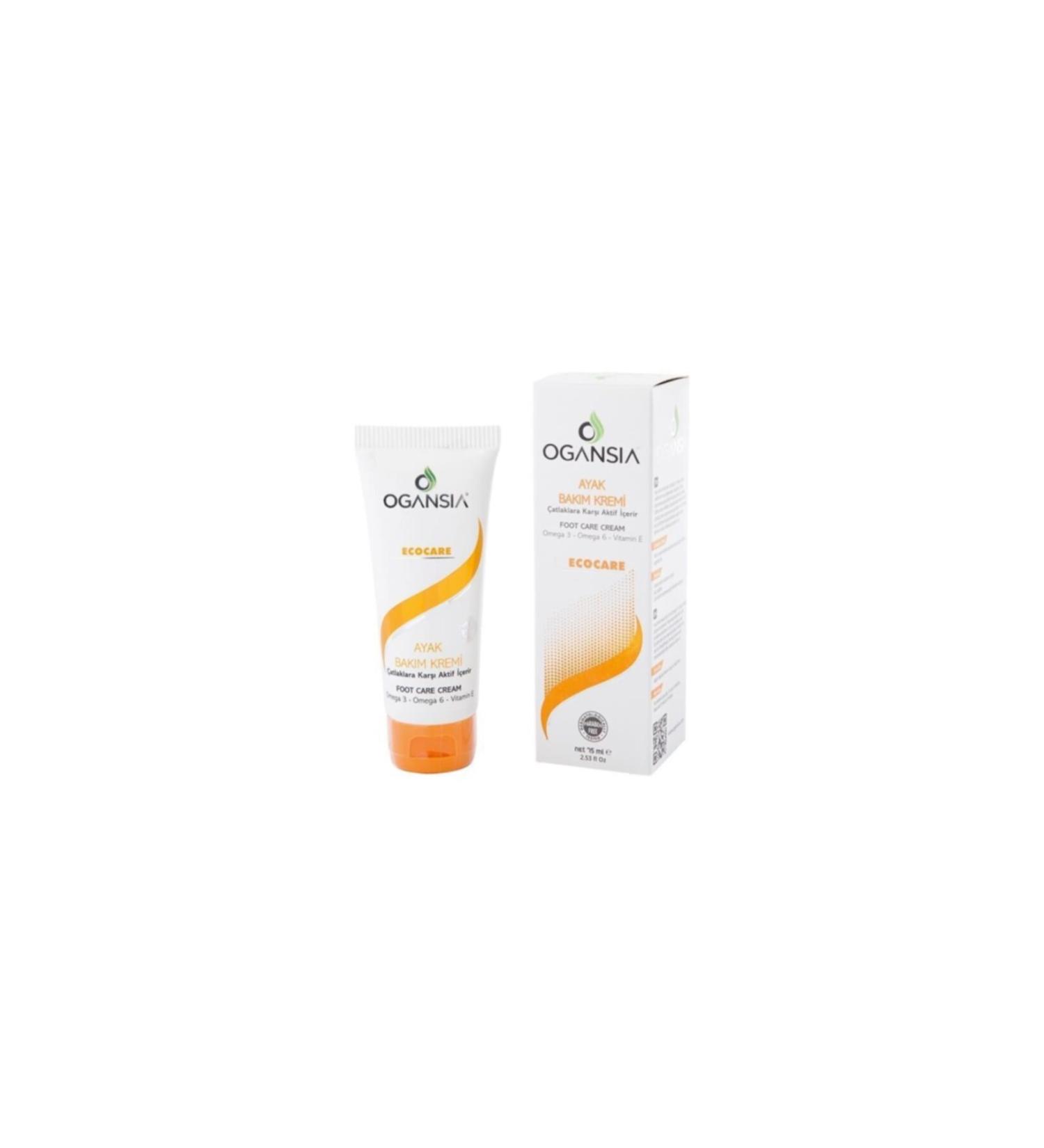 Ogansia Ecoclean Anti-Crack Foot Care Cream 75 ml