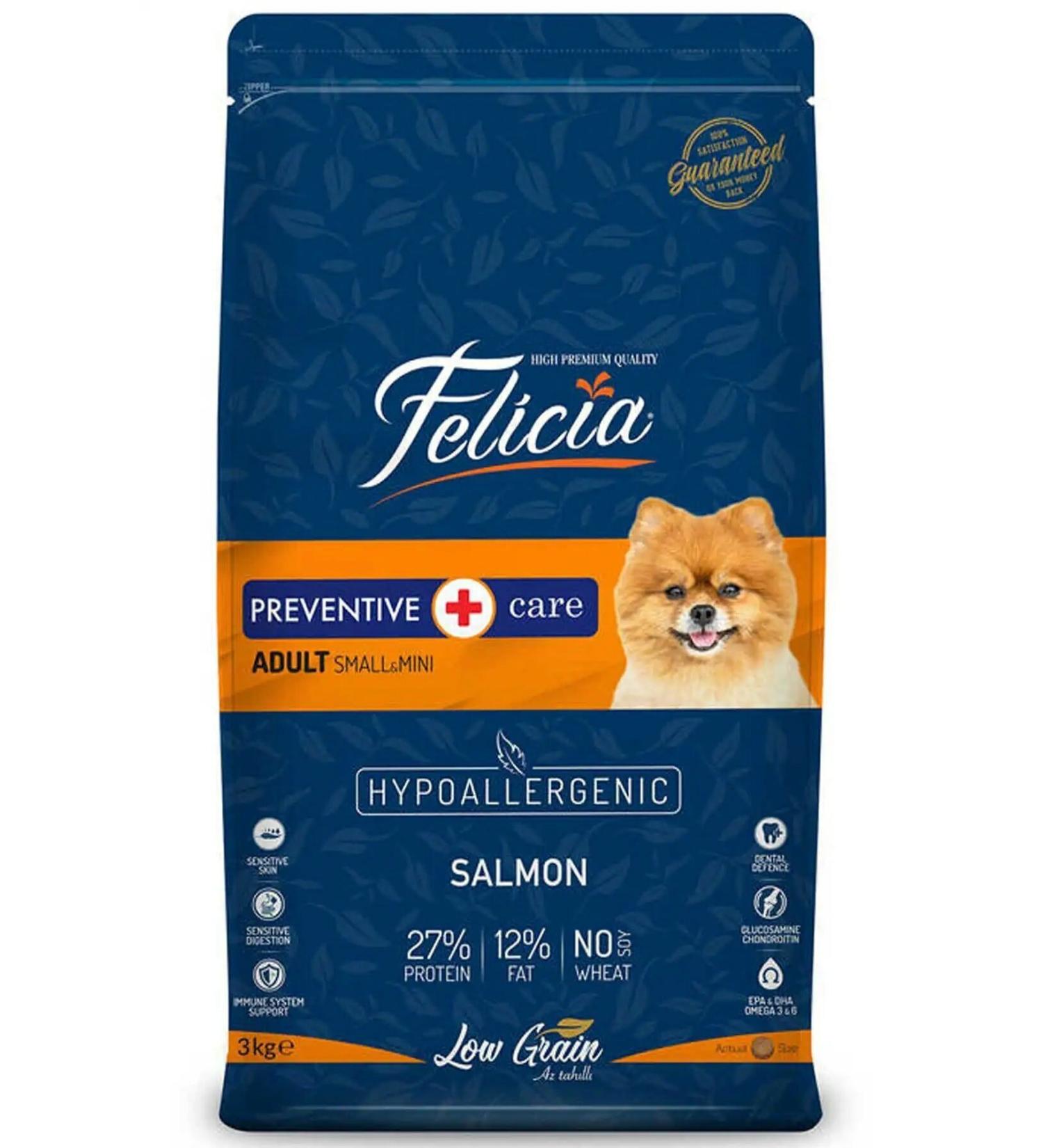 Felicia Salmon Adult Dog Food 3 kg