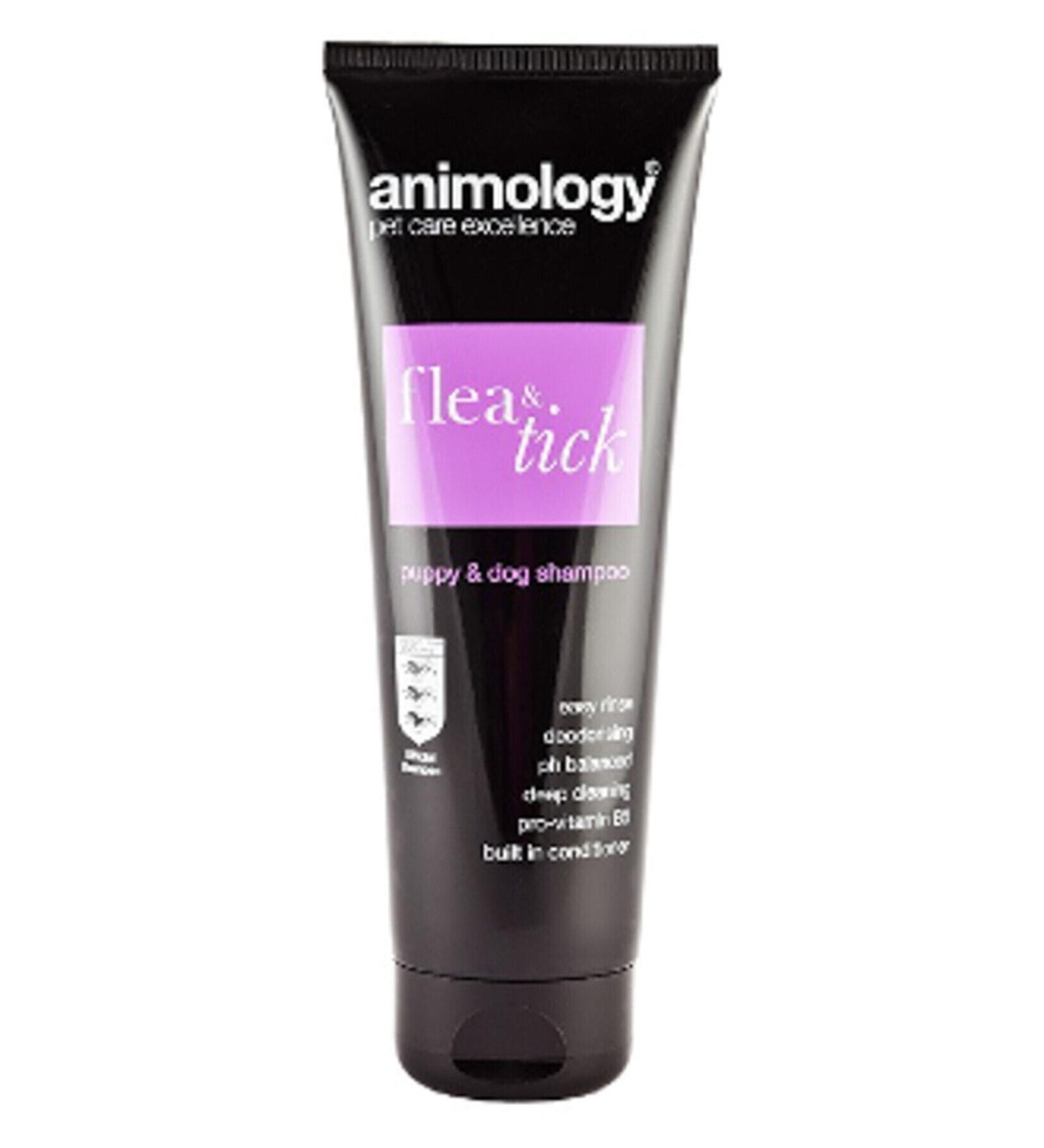 Animology Tick Puppy and Adult Dog Tick and Flea Remover Shampoo 250 ml