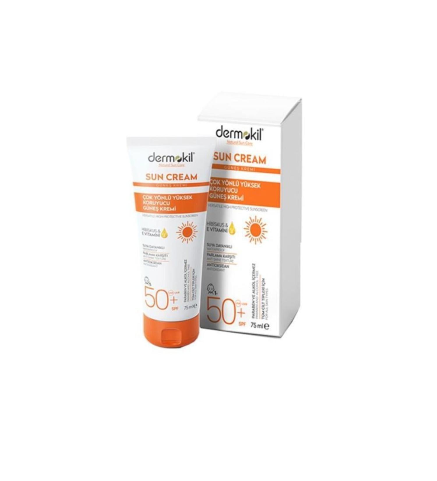 Dermokil Multi-Purpose High Protection 50 Spf Sun Cream 75 Ml