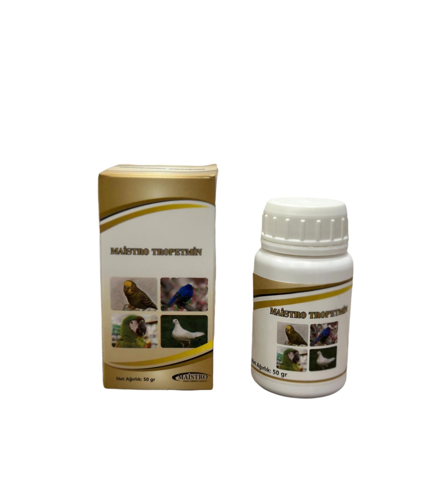 MAISTRO TROPETMIN 50 gr "All the Minerals Necessary for Your Ornamental Birds"