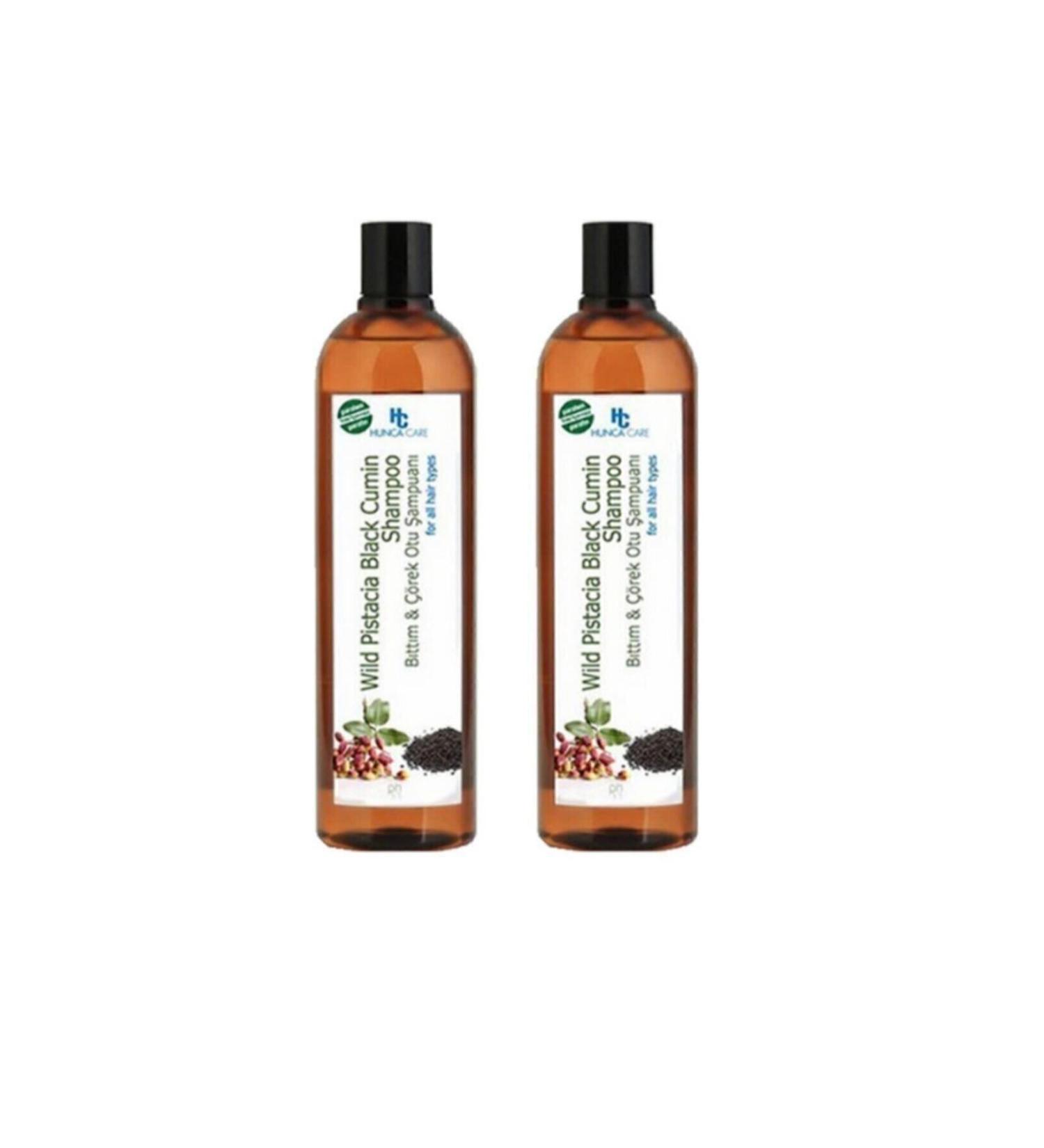 Hunca Care Shampoo Bittim & Black Cumin 700 ml 2 Piece Set