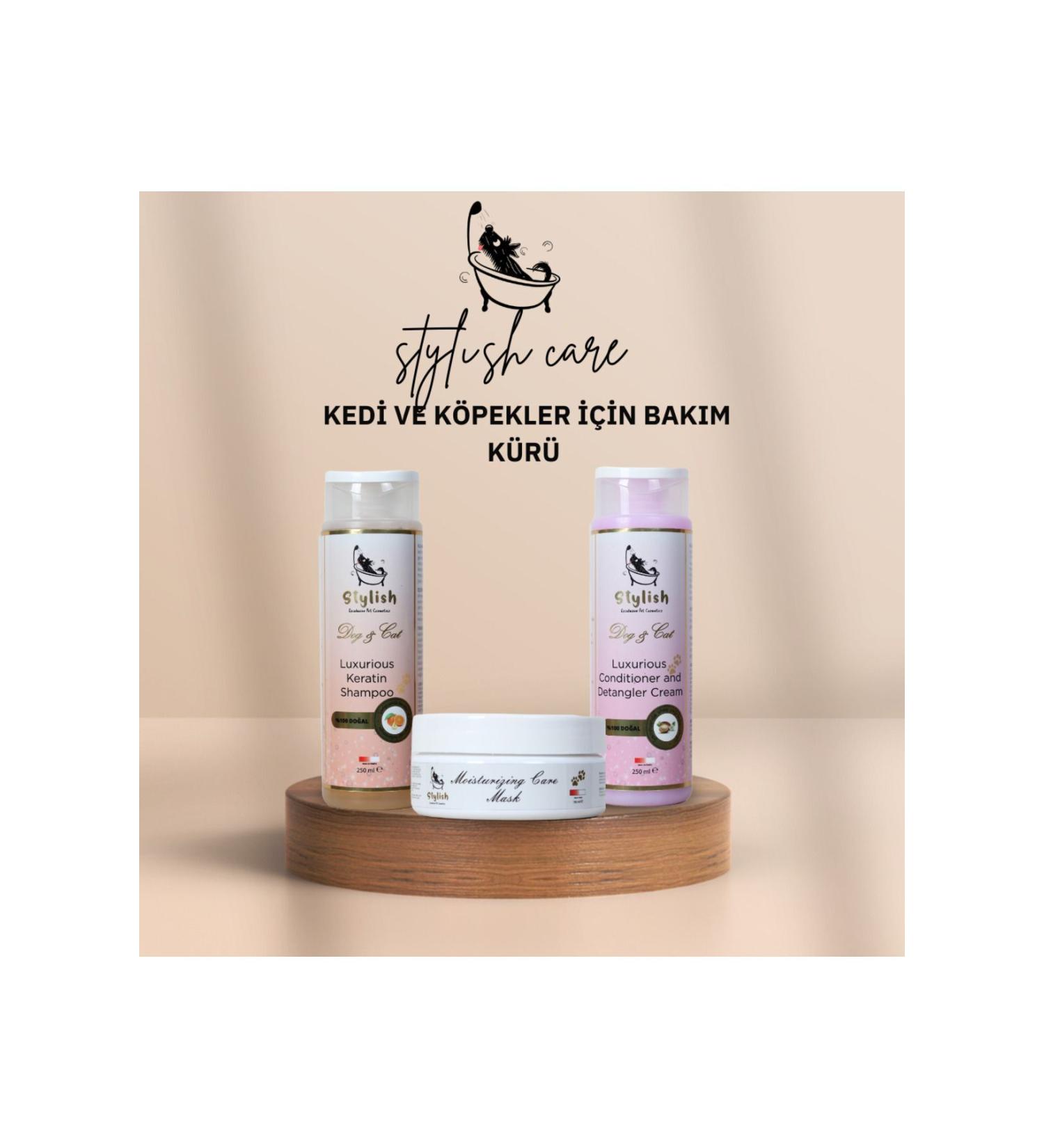 Stylish exclusive pet cosmetics keratin care cure for cats and dogs