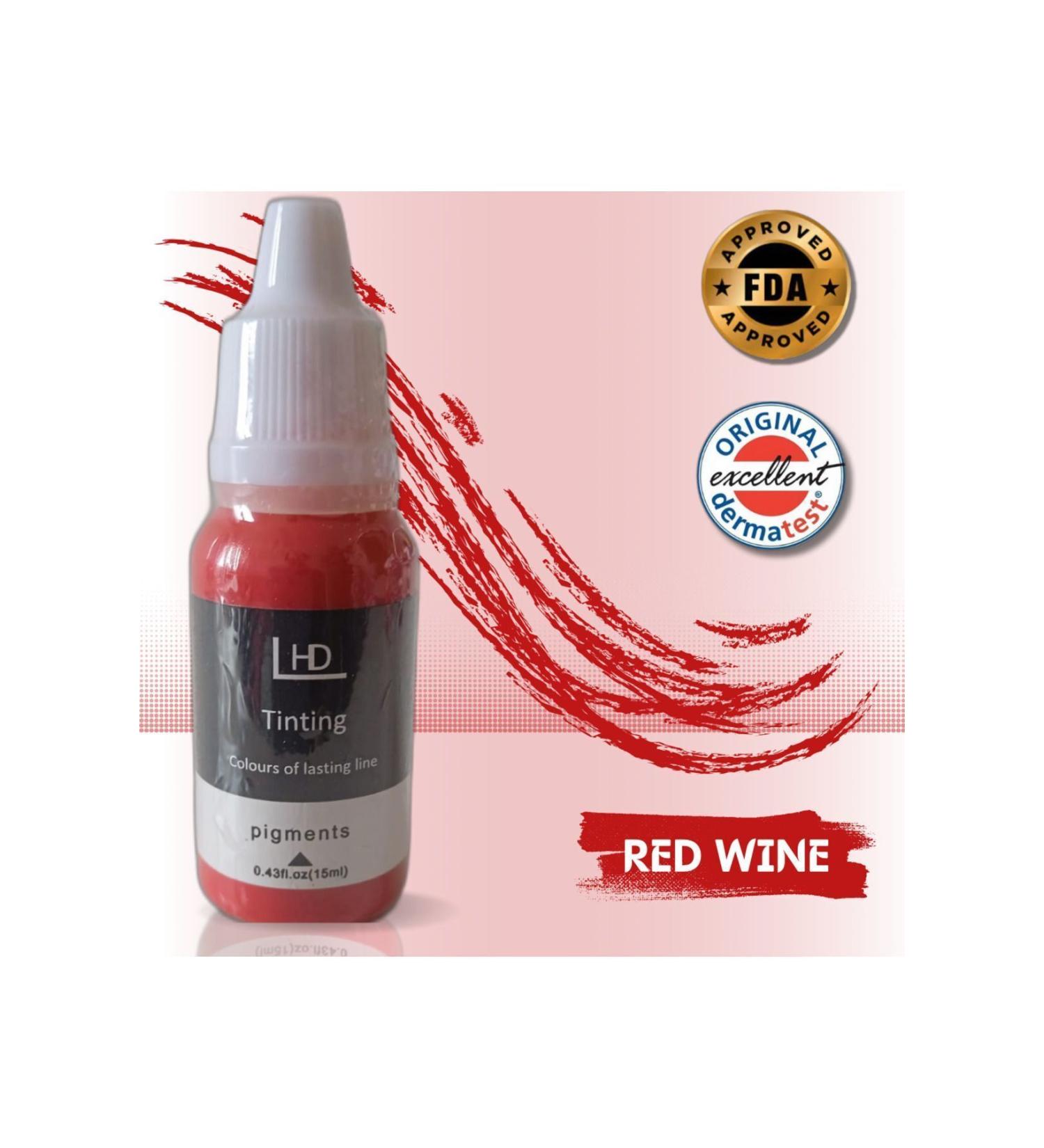 HD Beauty Permanent Make Up Micropigmentation Lip Pigment Paint Parmanent Make Up Lip Pigments 15 ml