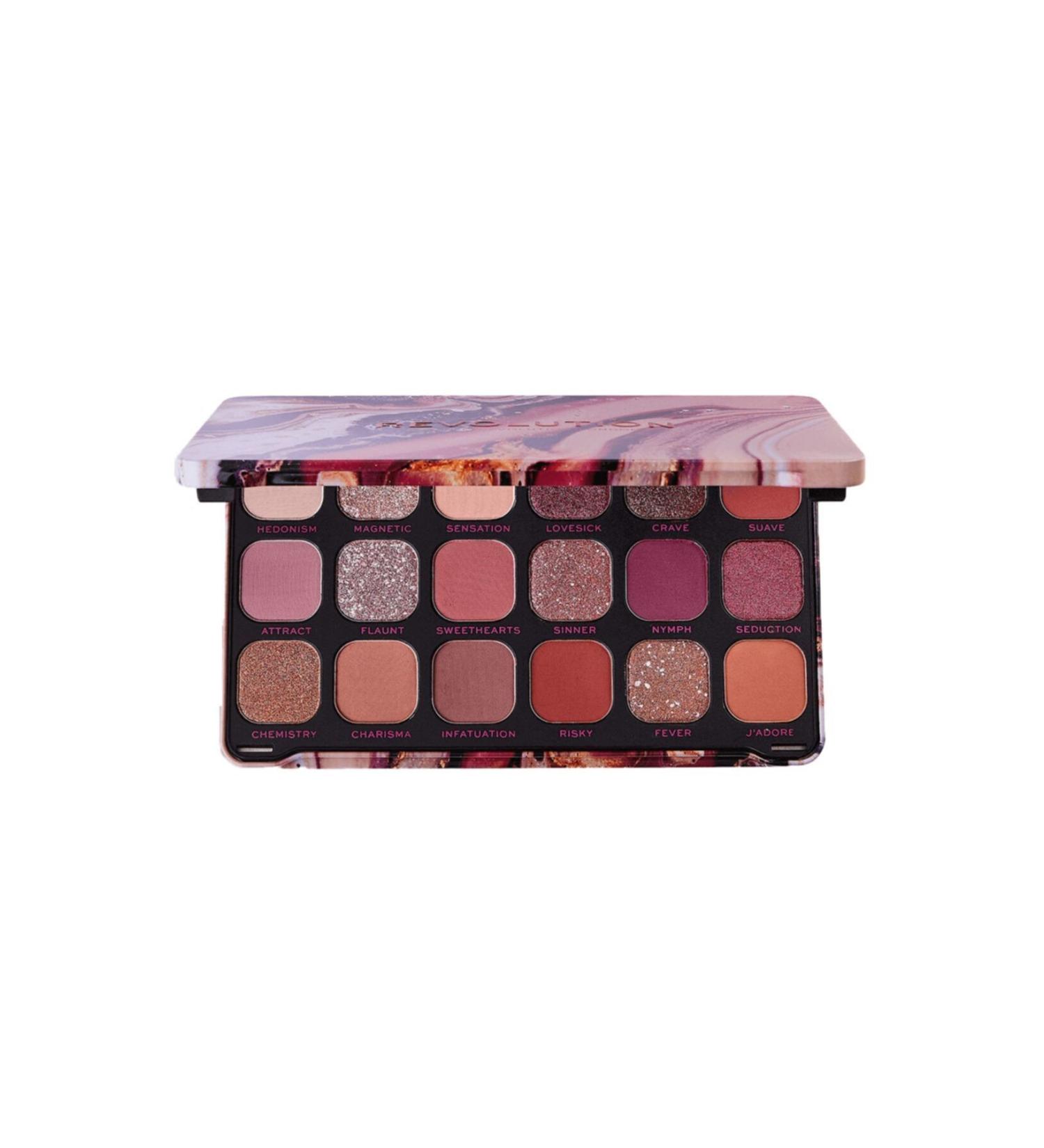 Revolution Forever Flawless Matte and Shimmer Eyeshadow Palette: Allure (Vegan) - Buy Online on GoSupps.com