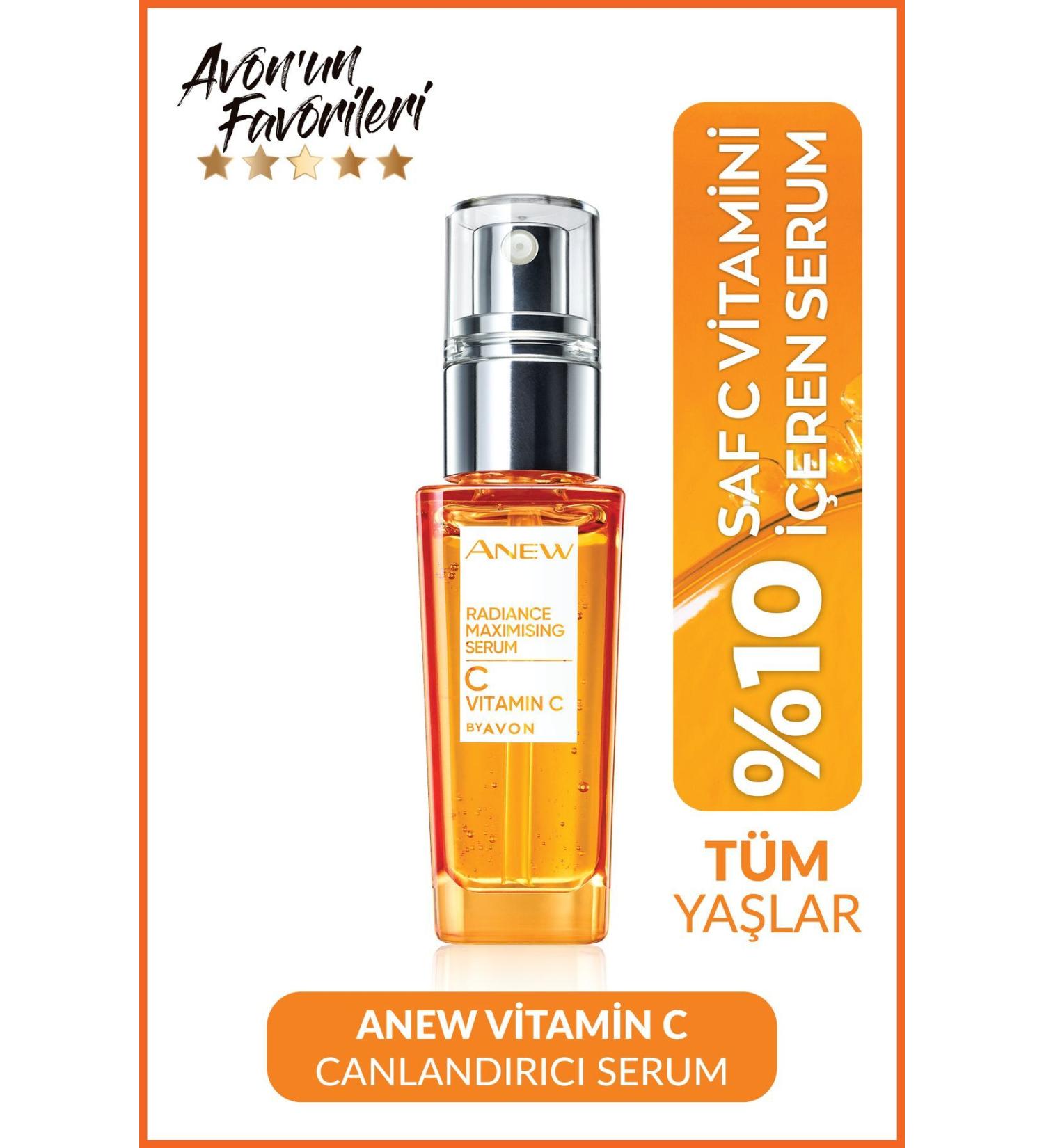 Avon Anew Vitamin C Revitalizing Serum 30 Ml. - Buy Online on GoSupps.com