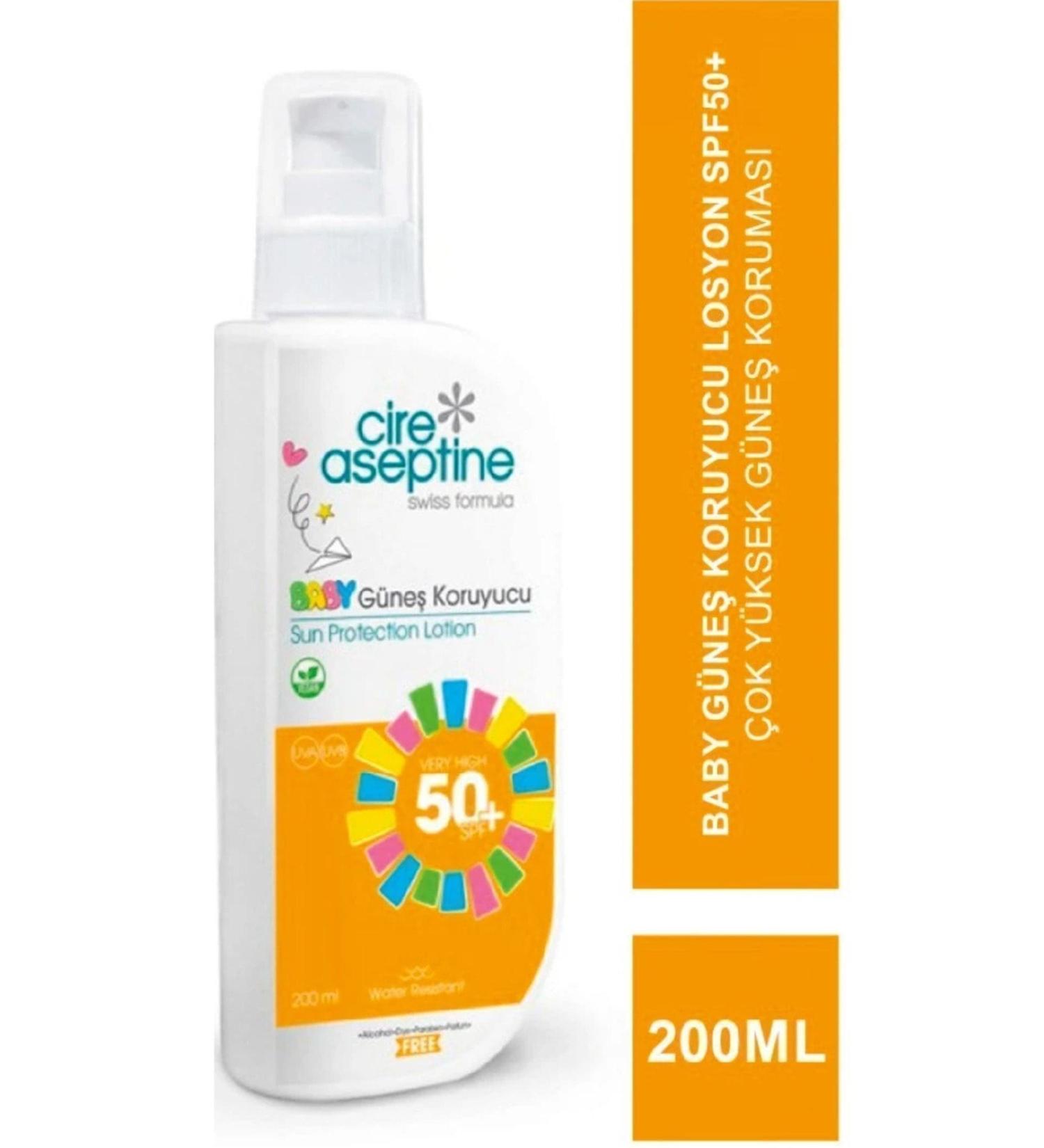 adaland Cire Aseptine Sunscreen Cream Baby +50spf 200 Ml - Buy Online on GoSupps.com
