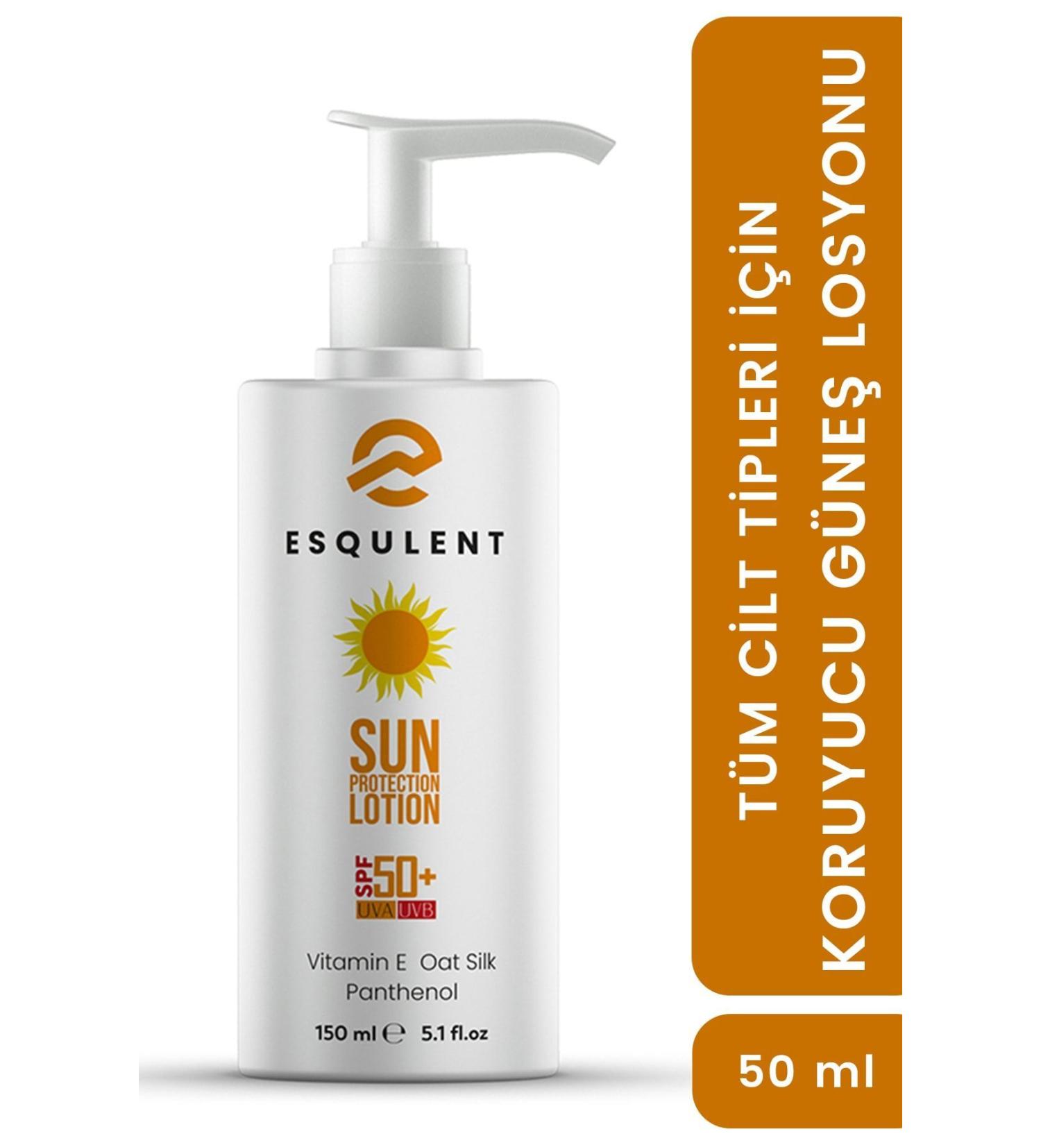 Esqulent High Protection Sun Lotion Spf 50 Protects Your Skin Against Uva / Uvb Sun Rays - Buy Online on GoSupps.com