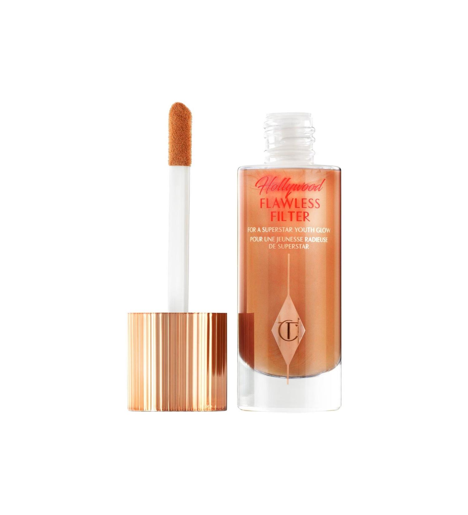 CHARLOTTE Hollywood Flawless Filter-Long Lasting Moisturizer Shiny & Bright Finish Illuminator 30ML