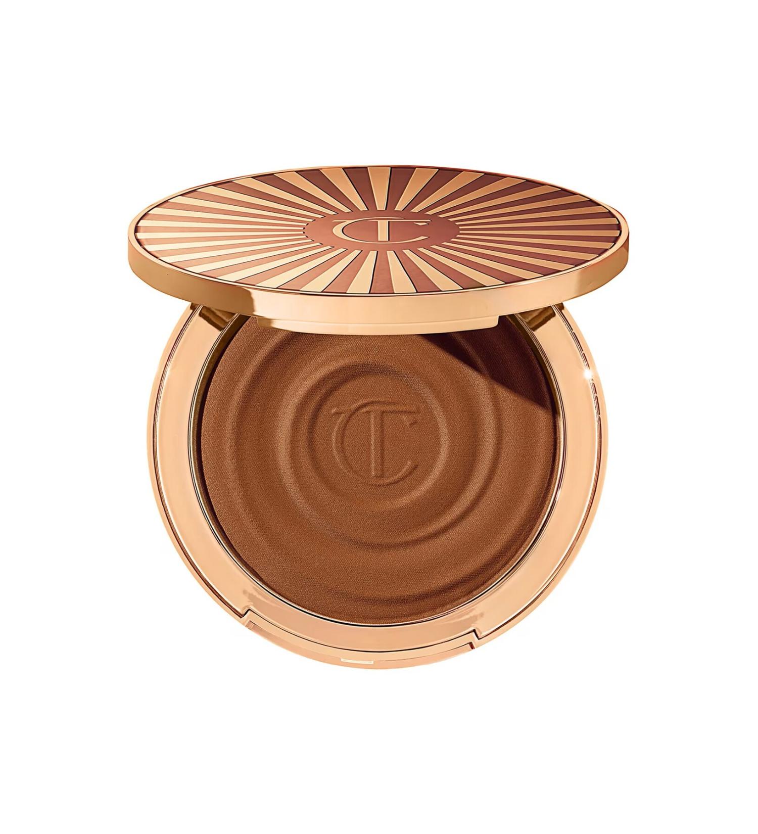 CHARLOTTE Beautiful Skin Sun-Kissed Glow-Waterproof Luminous Bronzing Powder with Hyaluronic Acid 21G