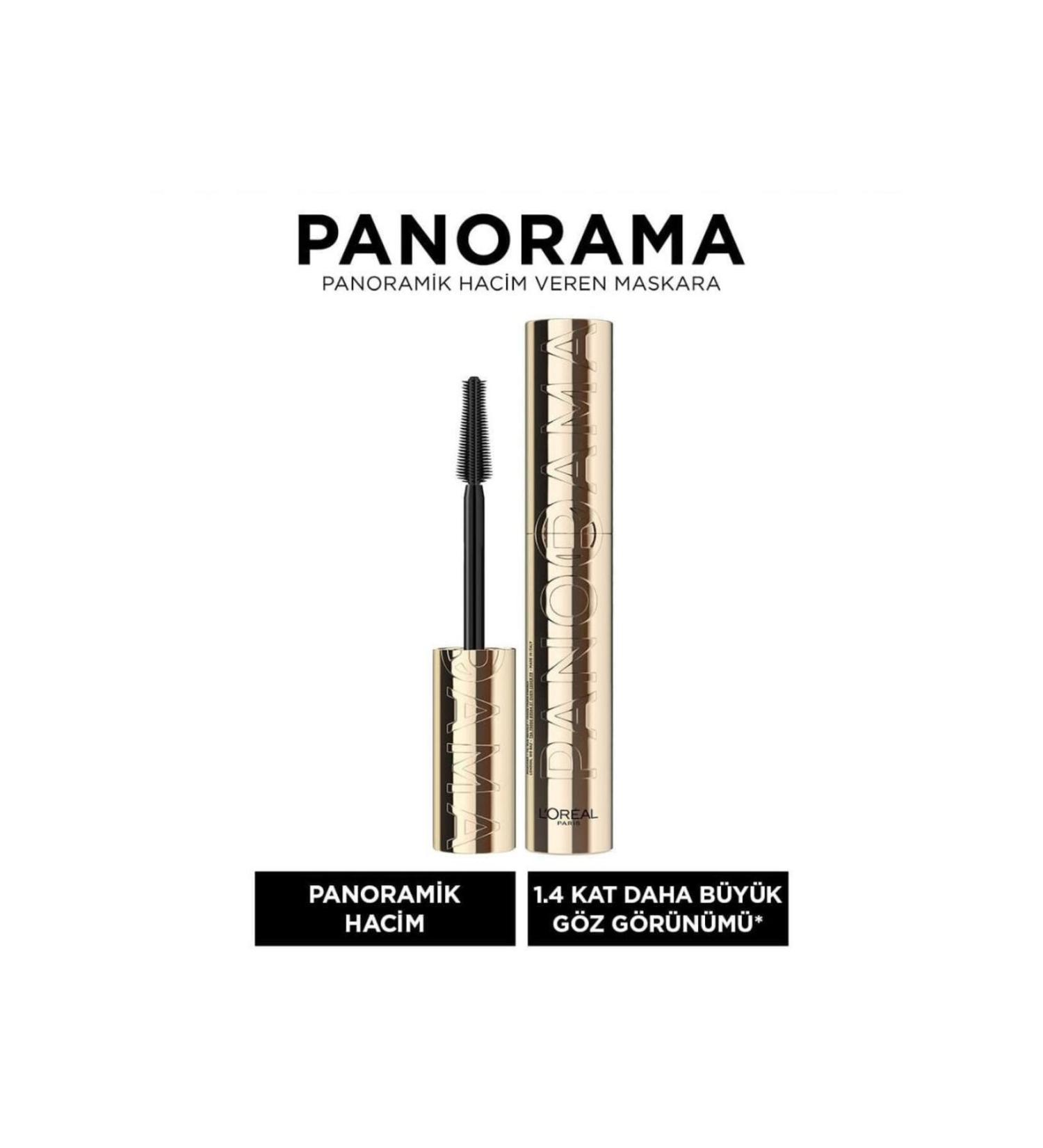 L'Oreal Paris Panorama Volumizing Mascara Black - Buy Online on GoSupps.com