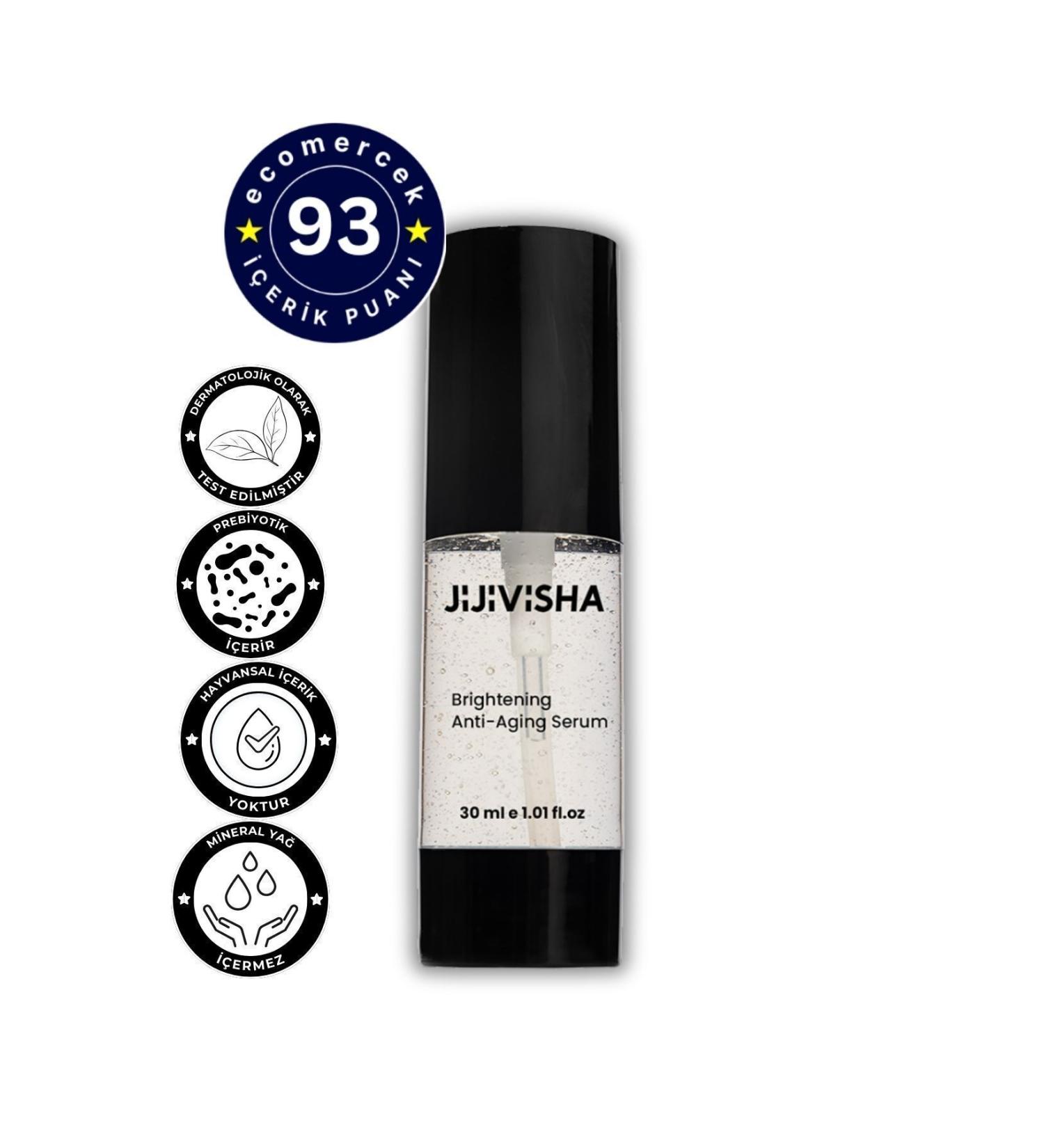 jijivisha Brightening Antiaging Serum (Tranexamic Acid And Niacinamide Serum) 30ml - Buy Online on GoSupps.com