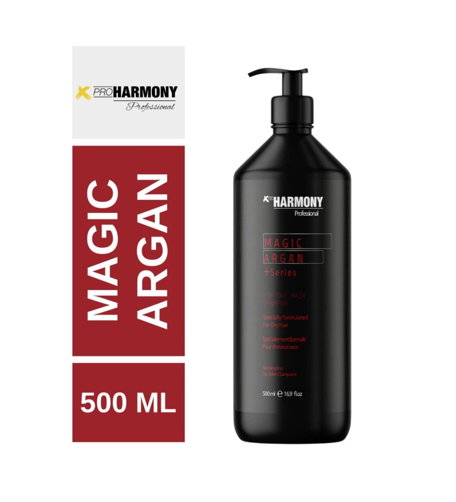 X Pro Harmony Magic Argan Series Moisturizing Hair Care Shampoo 500 ml - Buy Online on GoSupps.com